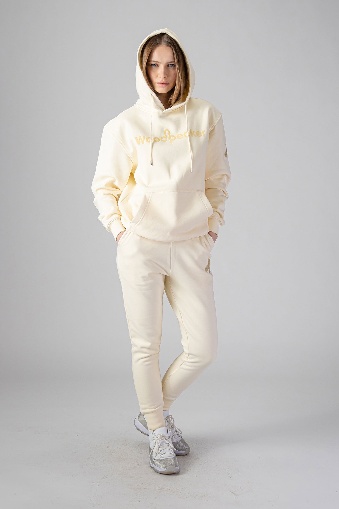 White sweatsuit for women sale