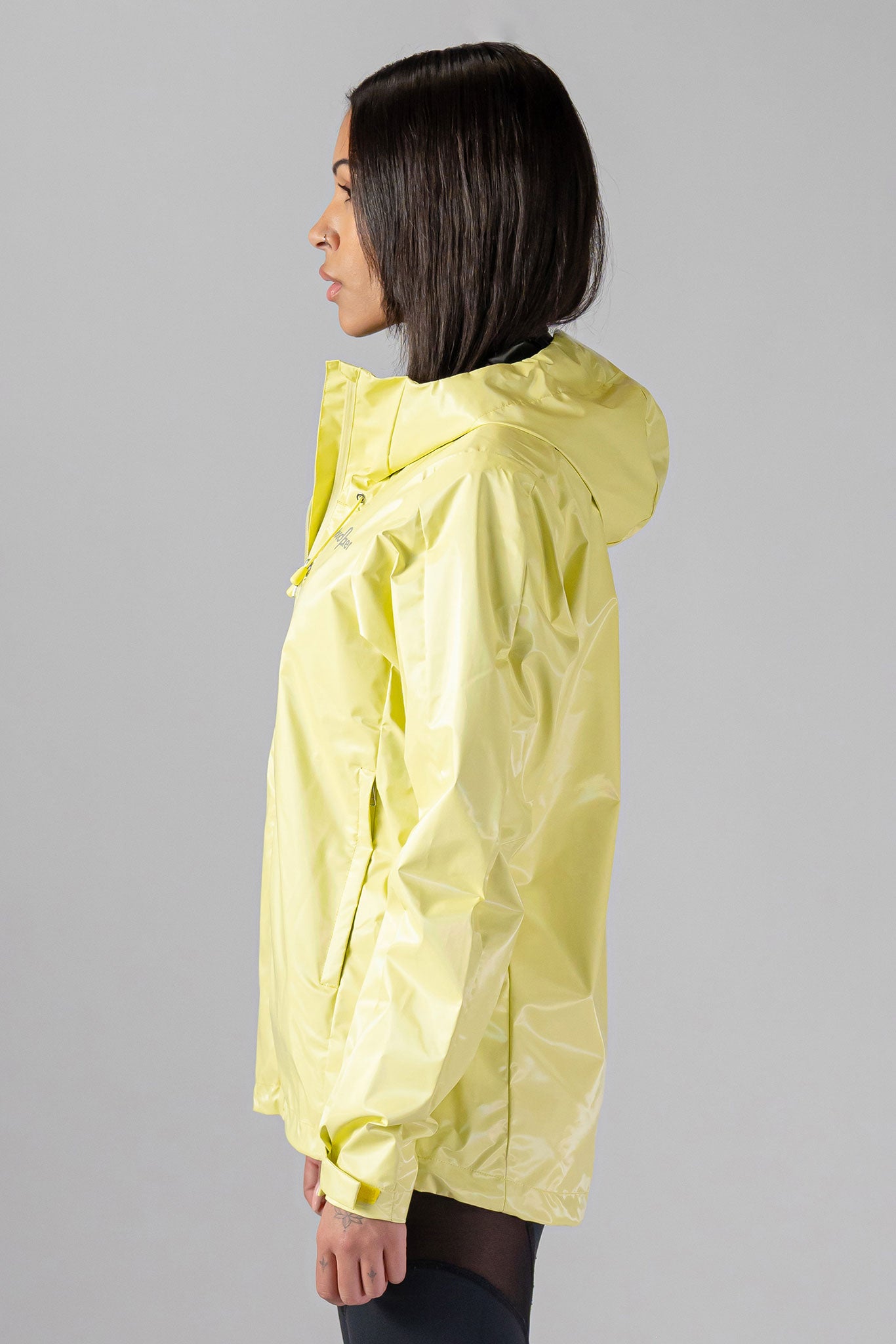 Yellow wind jacket sale