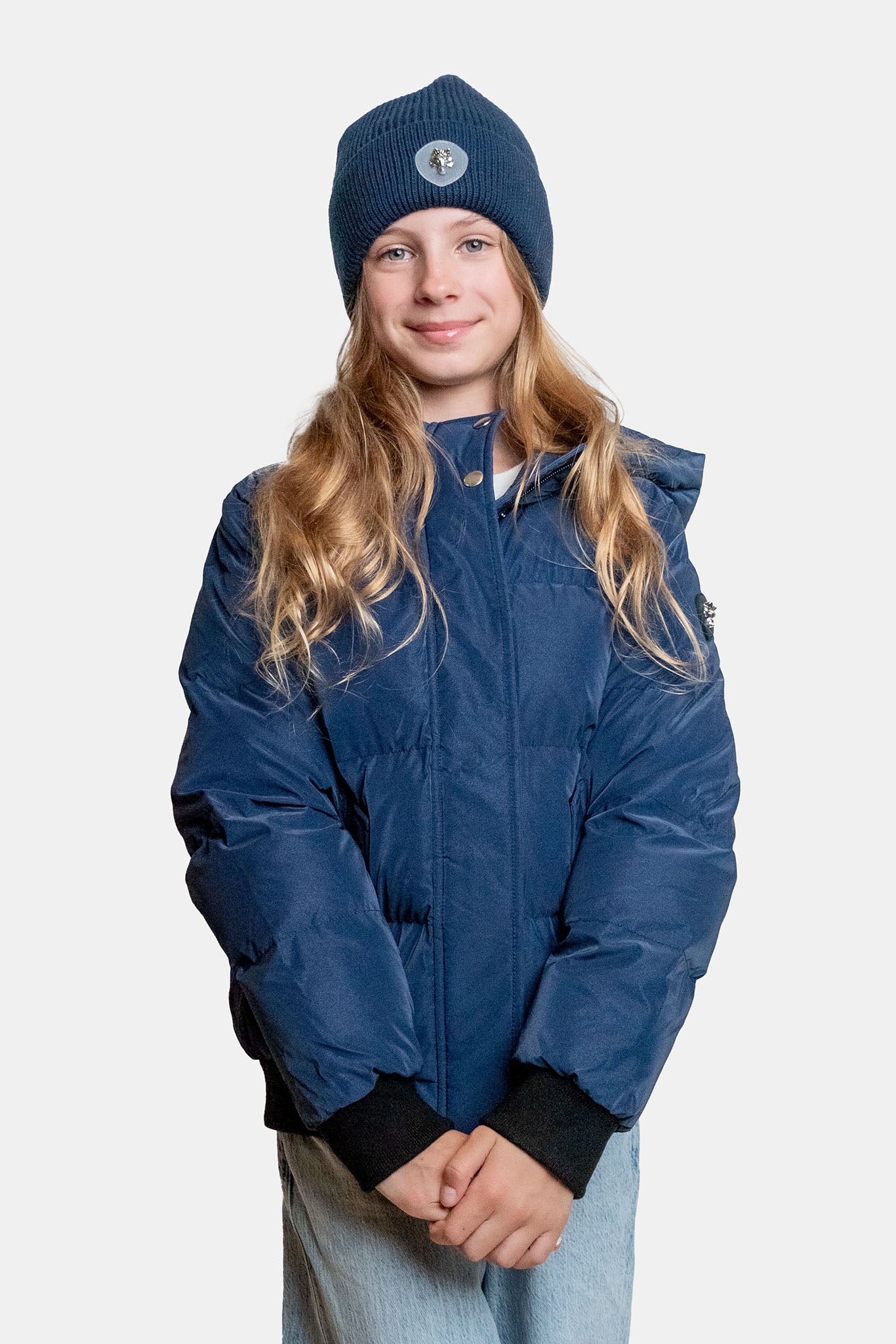 Kids' UNISEX Chickadee Coat - Sapphire Diamond