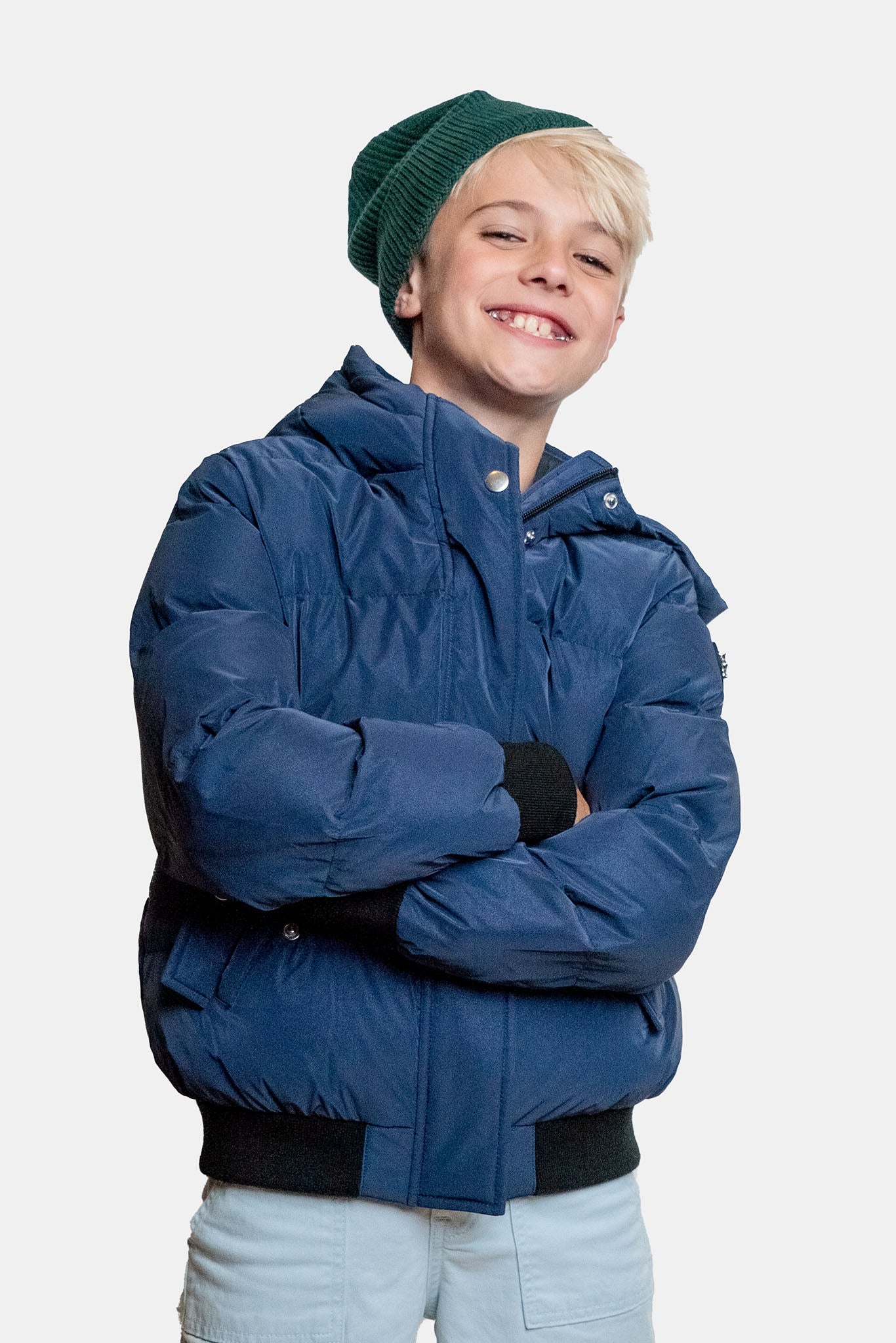 Kids' UNISEX Chickadee Coat - Sapphire Diamond