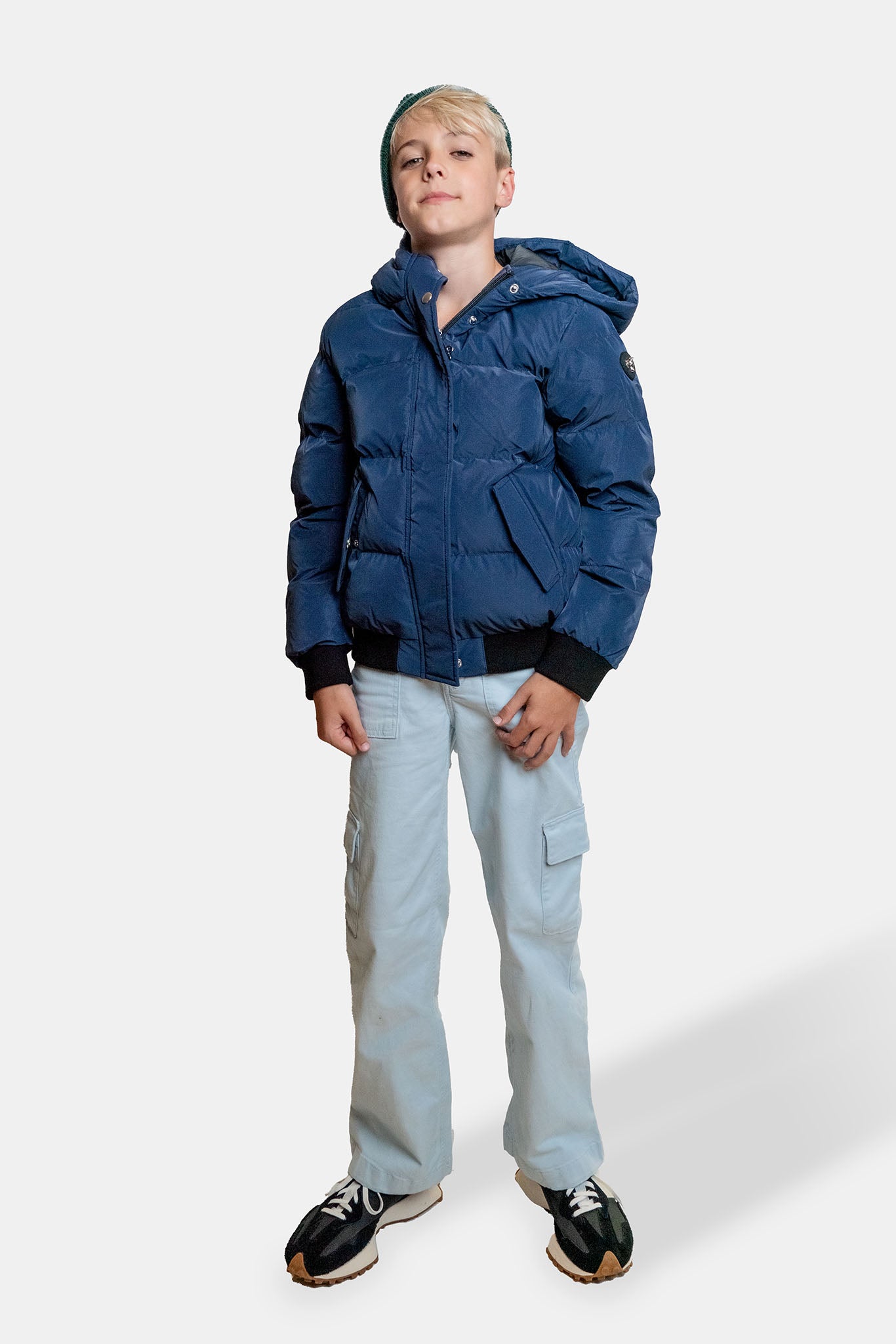 Kids' UNISEX Chickadee Coat - Sapphire Diamond