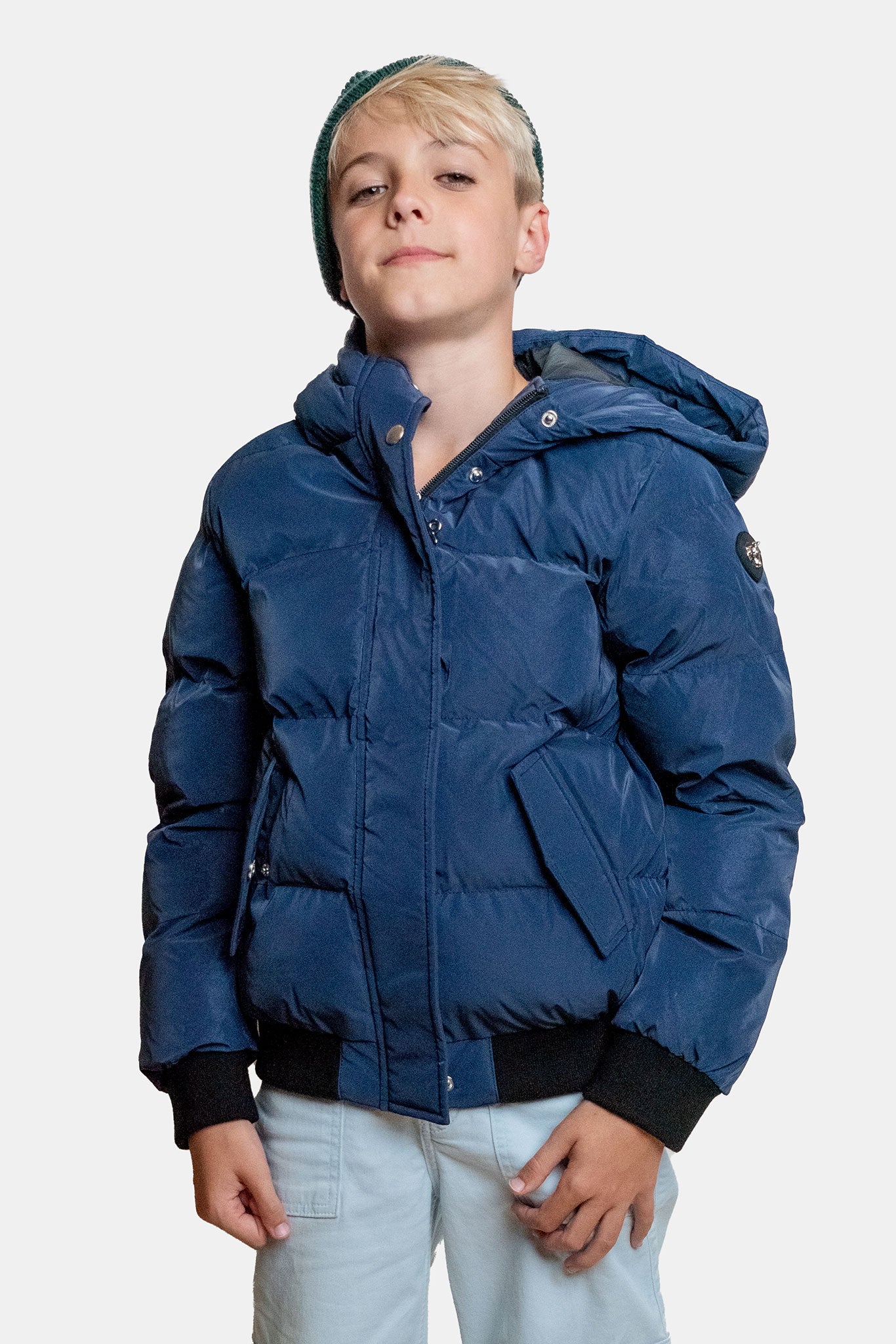 Kids' UNISEX Chickadee Coat - Sapphire Diamond