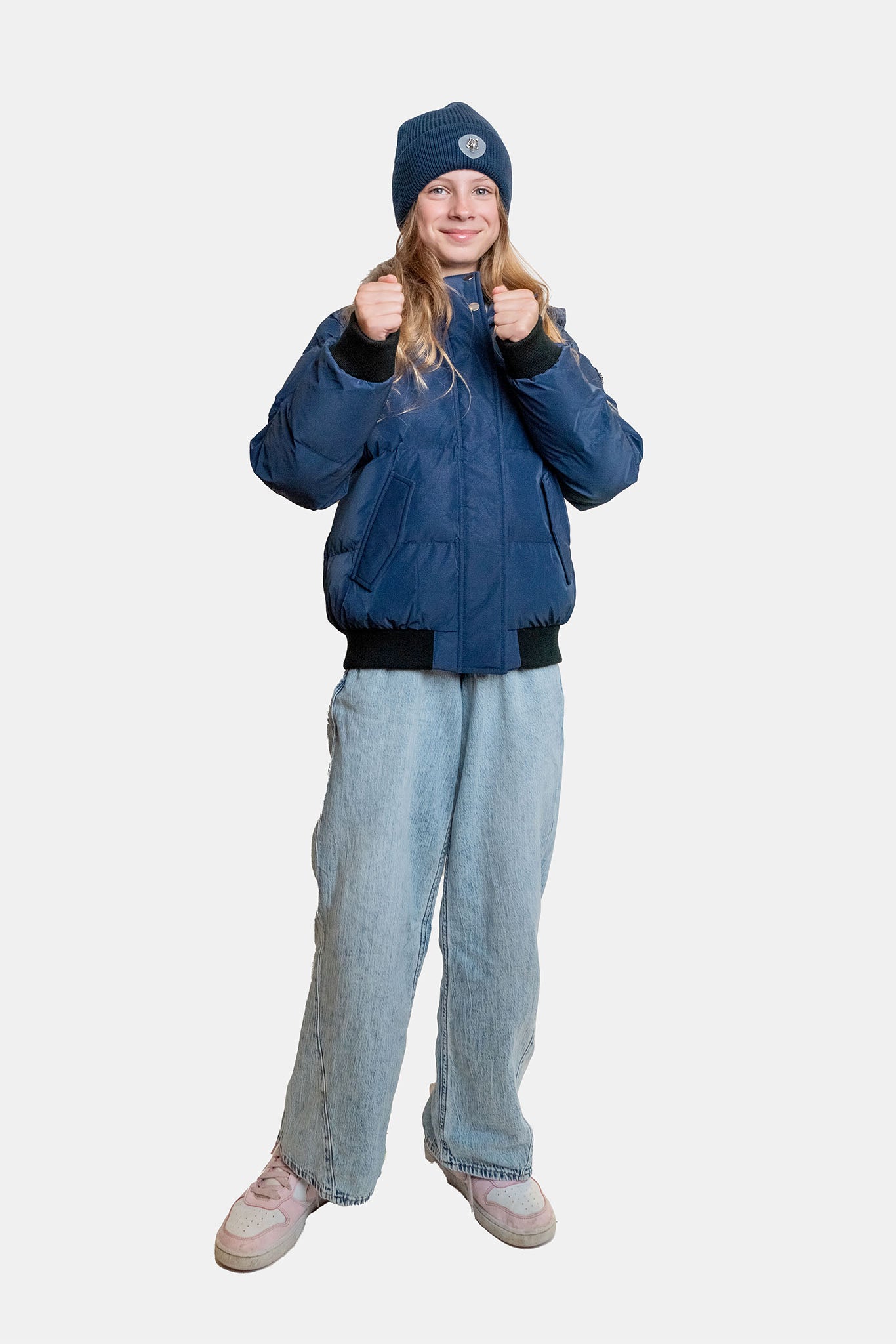 Kids' UNISEX Chickadee Coat - Sapphire Diamond