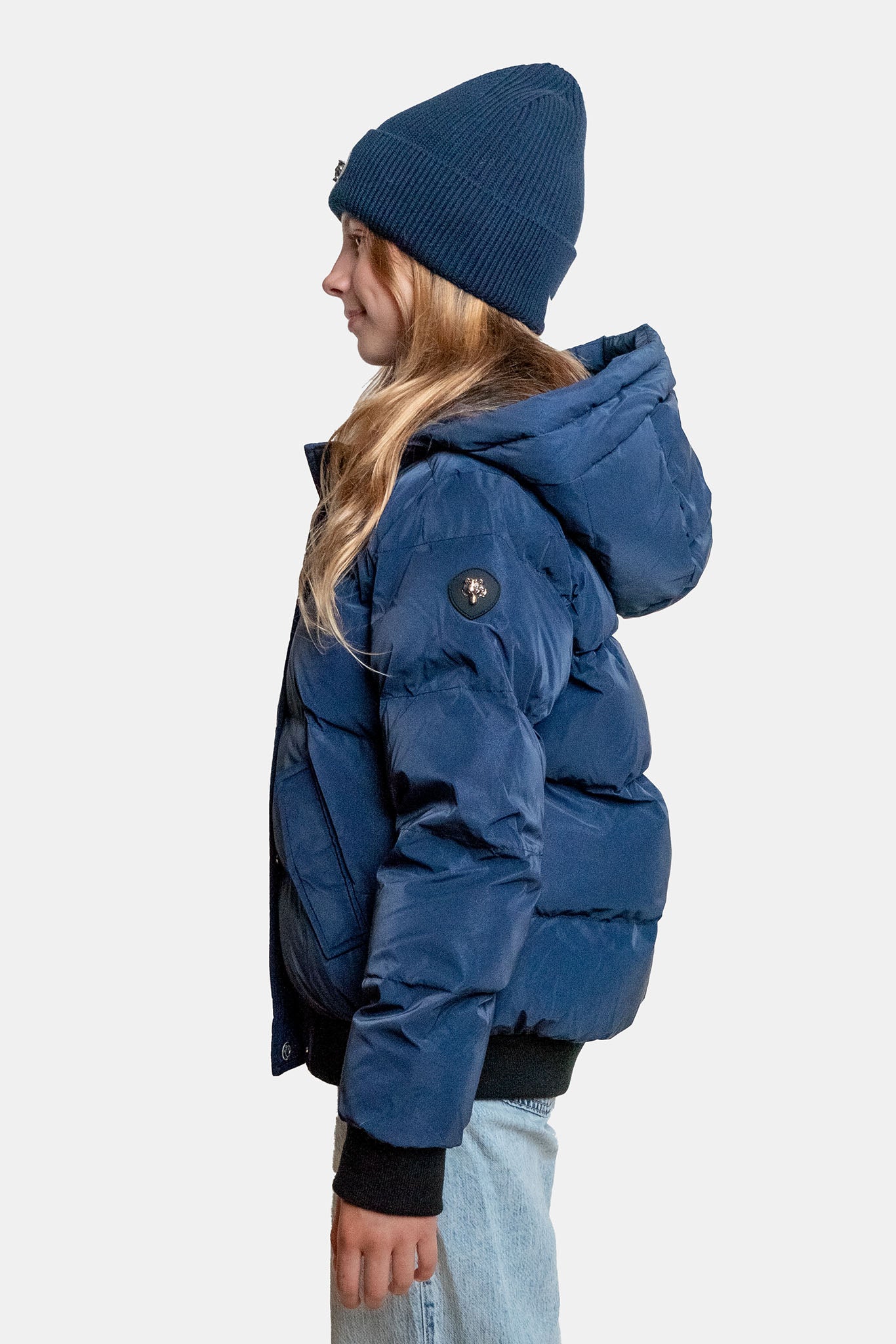 Kids' UNISEX Chickadee Coat - Sapphire Diamond