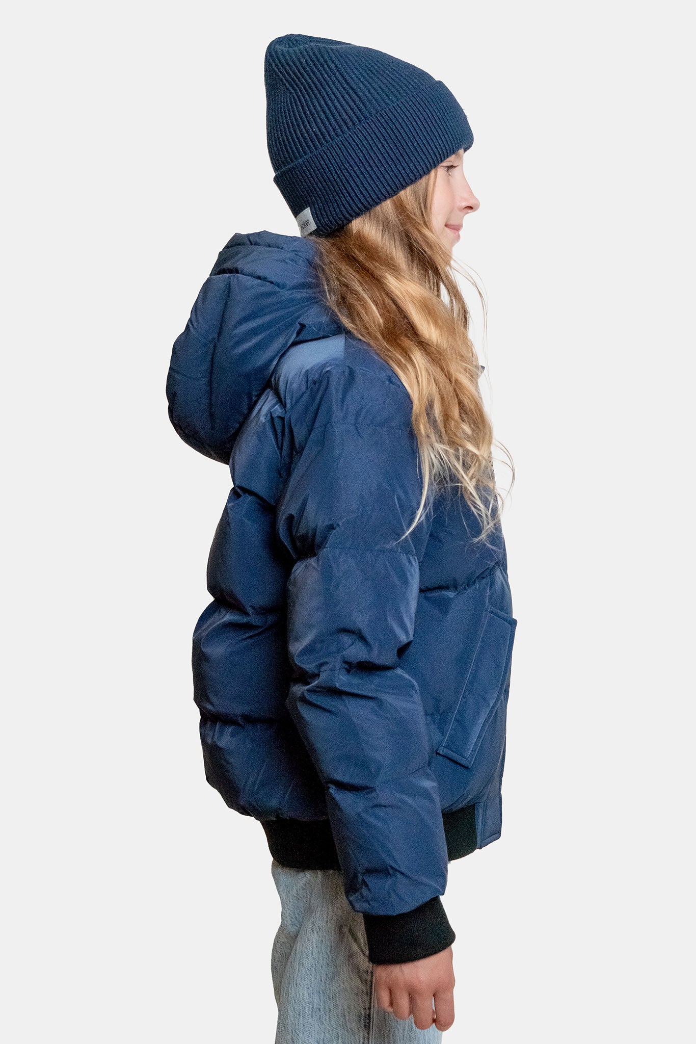 Kids' UNISEX Chickadee Coat - Sapphire Diamond