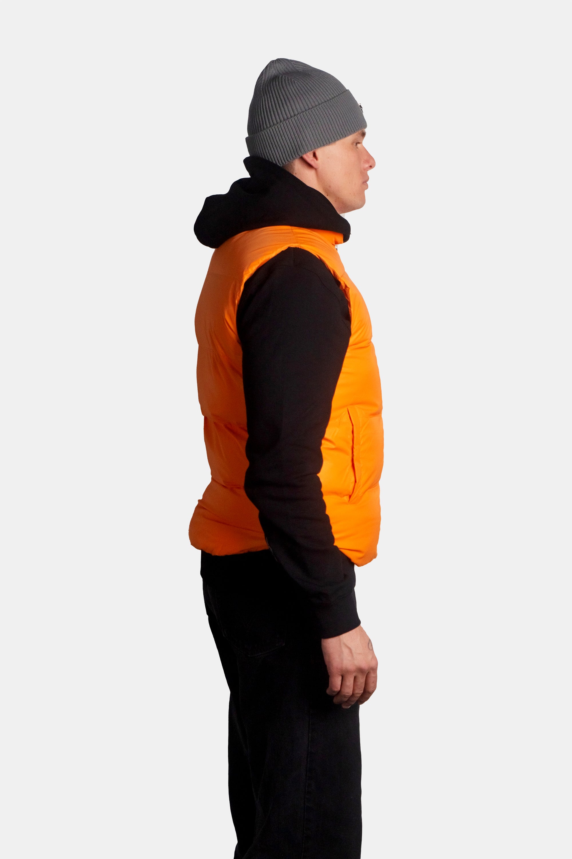 Unisex Vest - Orange Diamond