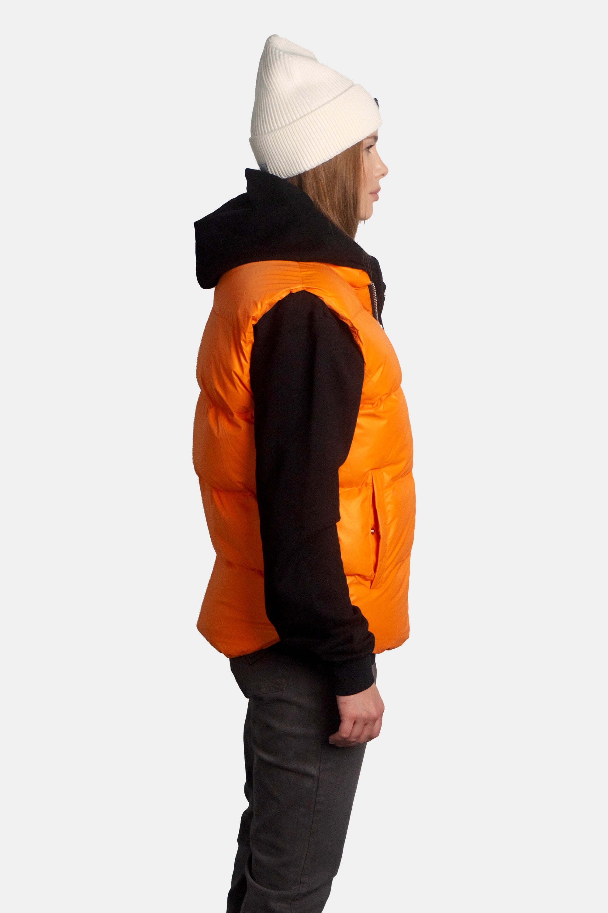 Unisex Vest - Orange Diamond