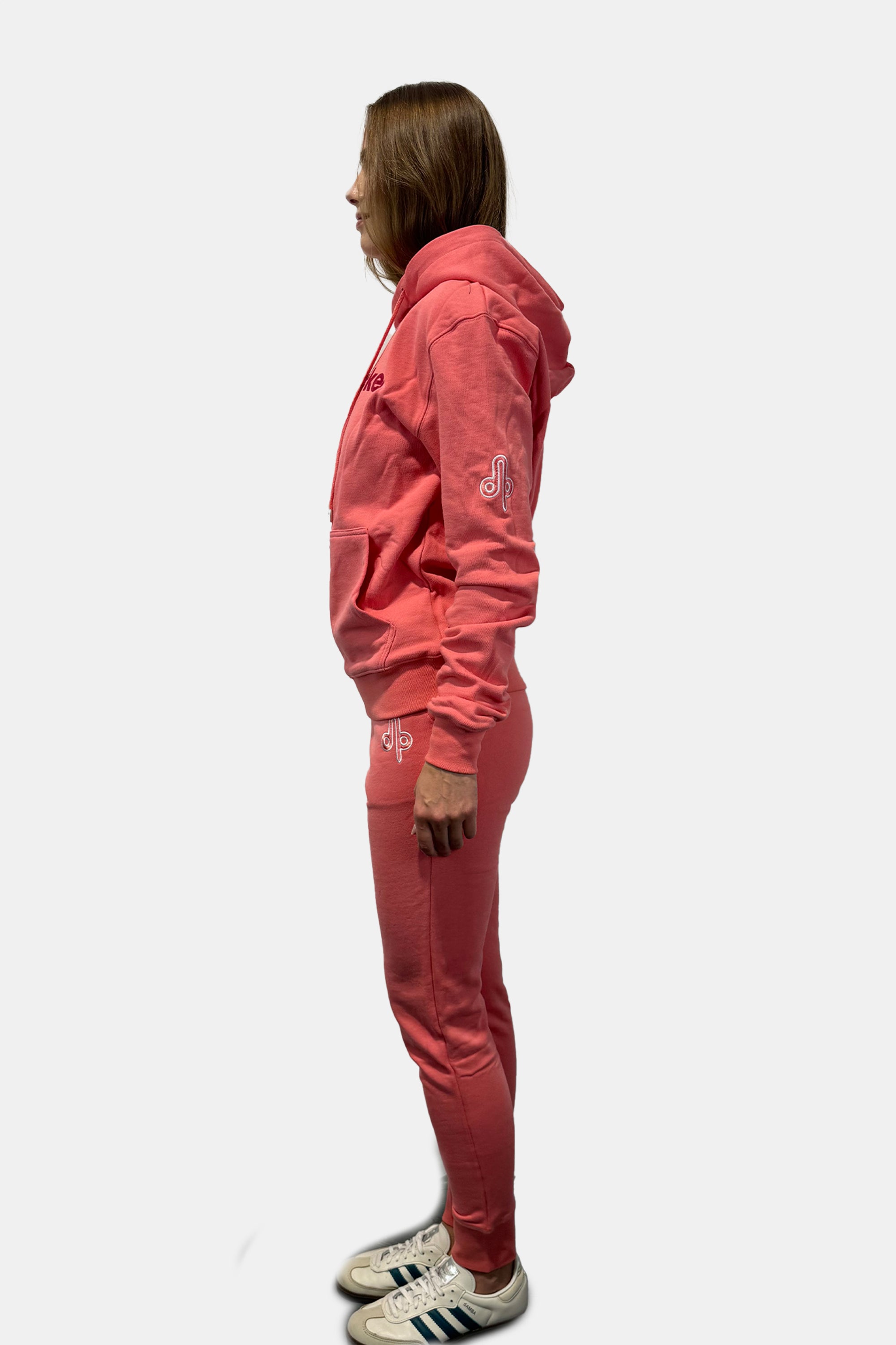 Unisex Cotton Sweatsuit - Coral