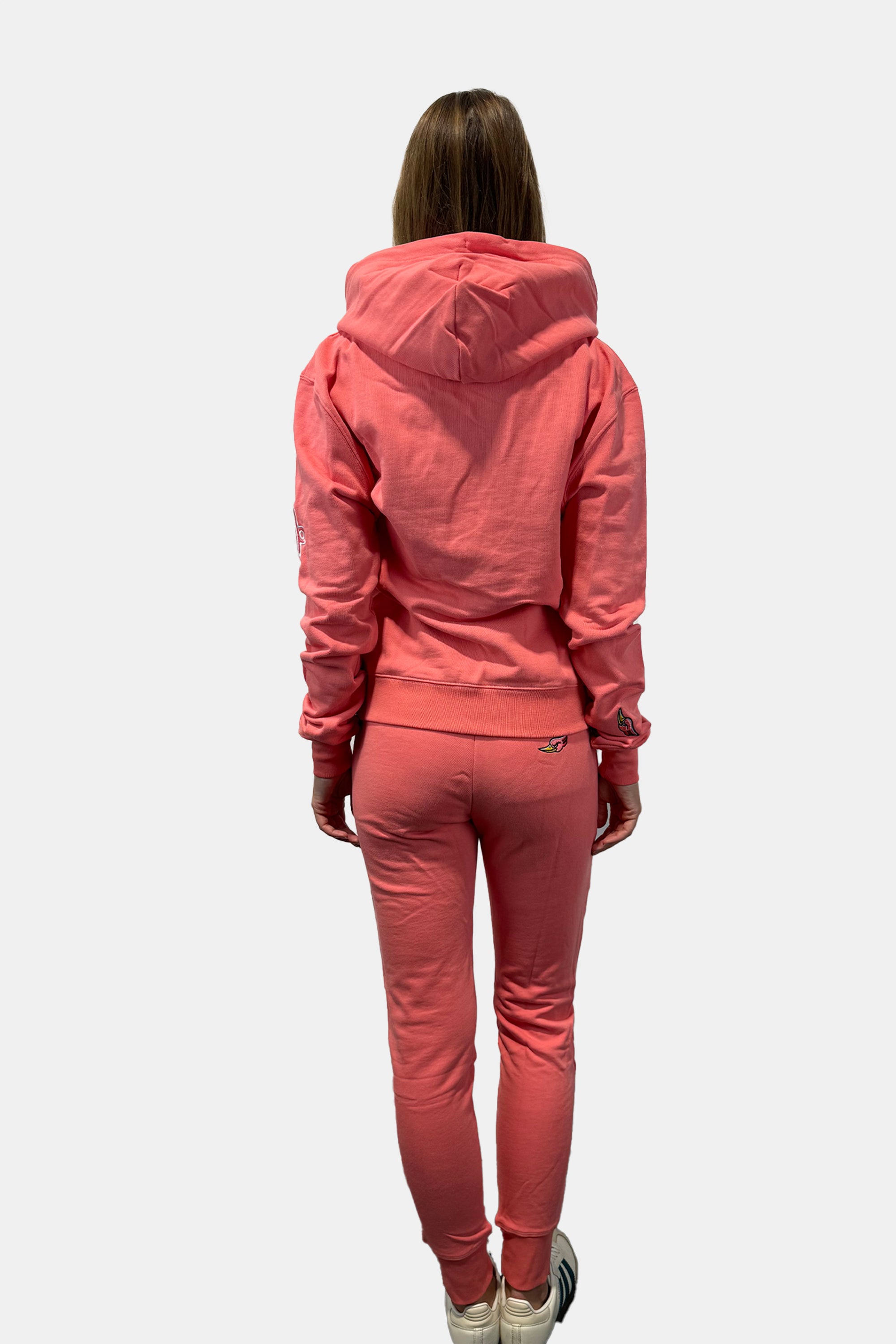 Unisex Cotton Sweatsuit - Coral