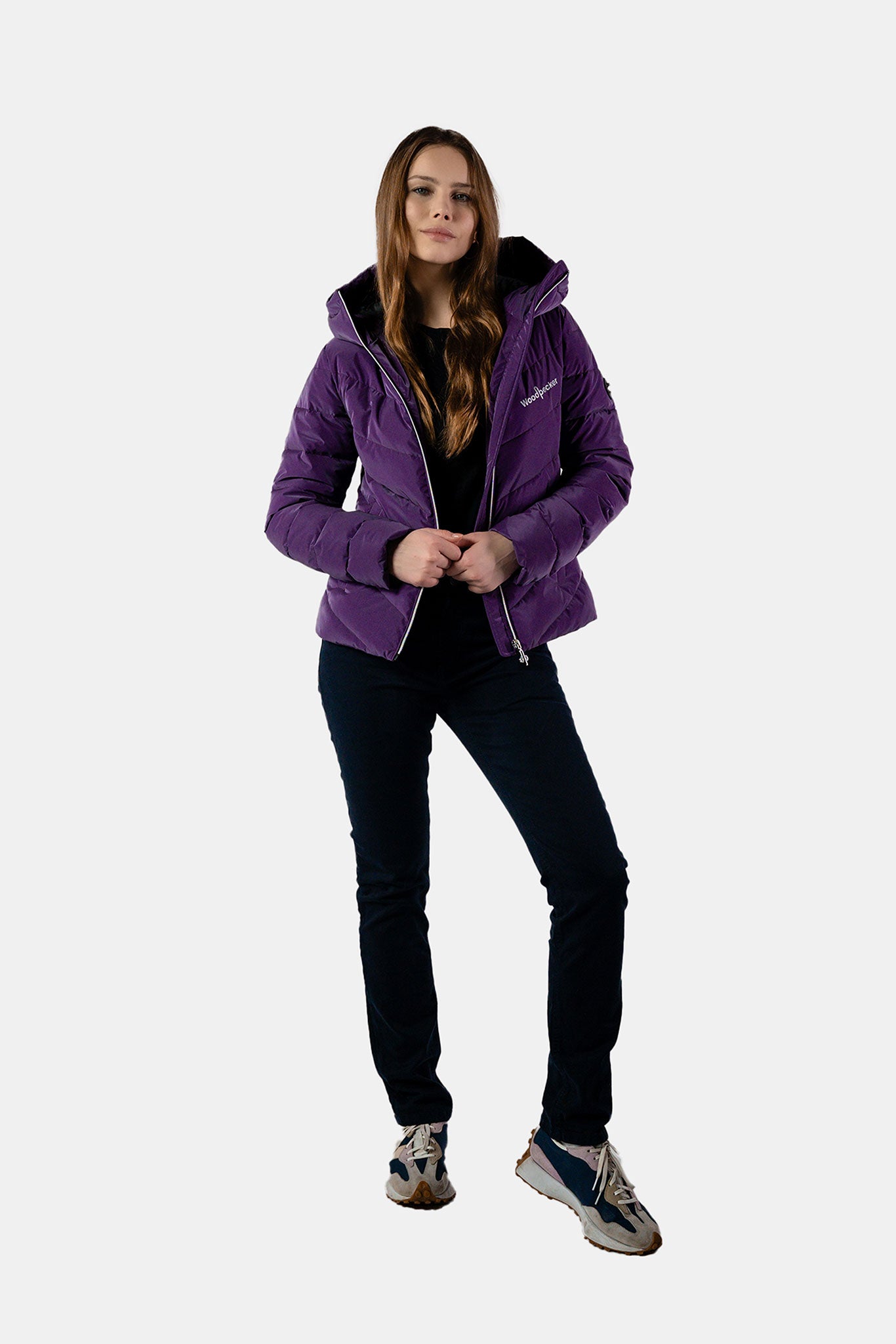 Women&#39;s Medium Weight Robin Coat - Purple Diamond