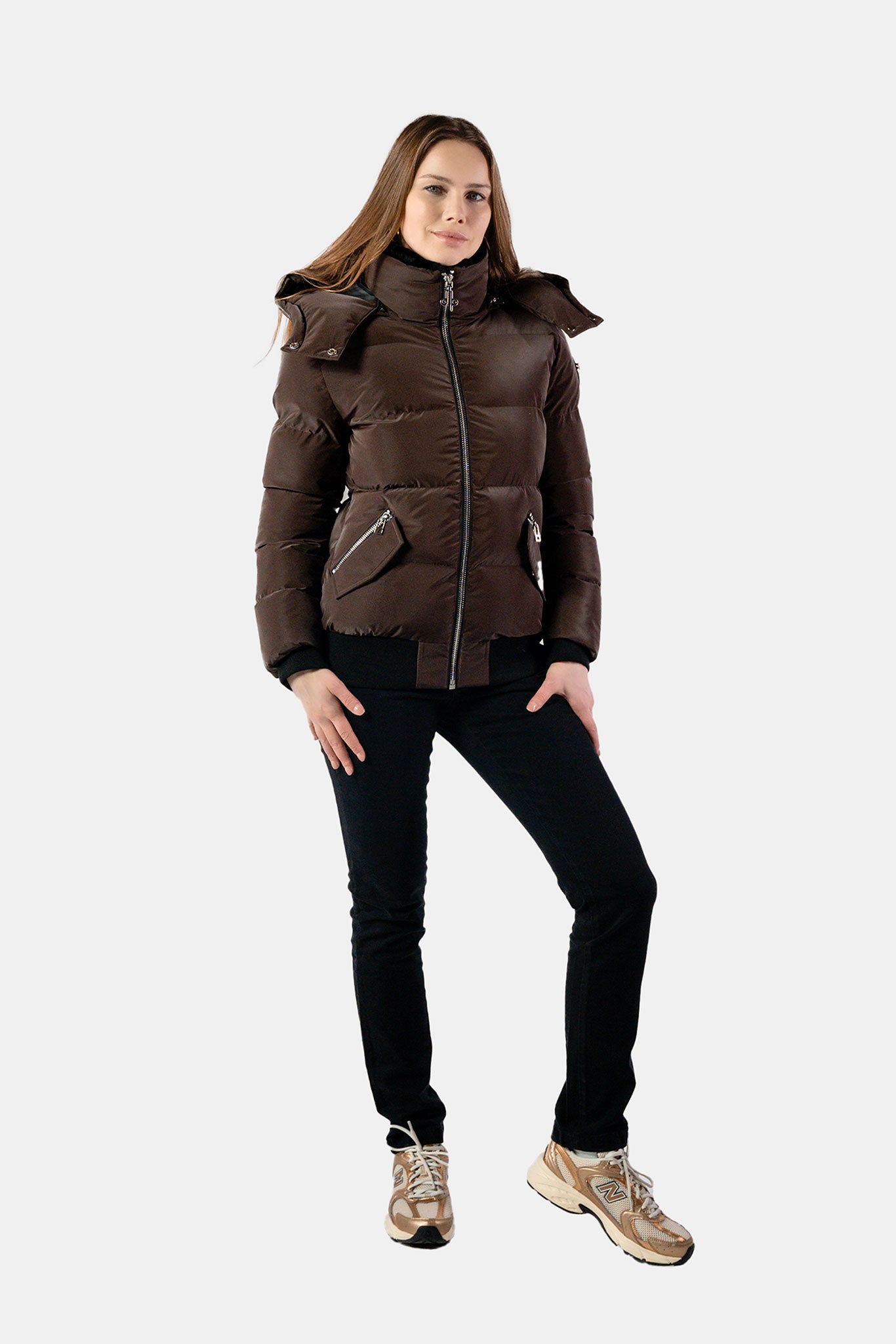 Women&#39;s Woody Bomber Jacket - Mocha Diamond