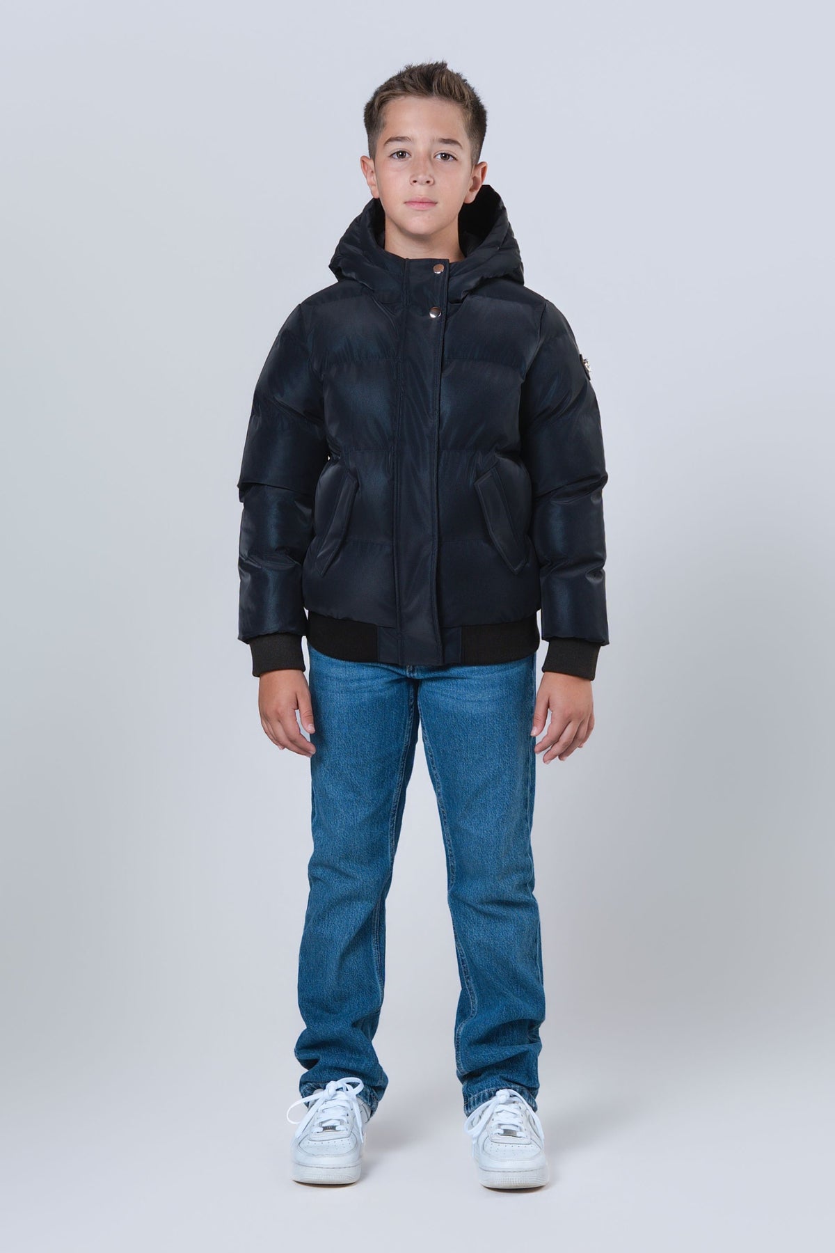 Kids' UNISEX Chickadee Coat - Blue Diamond
