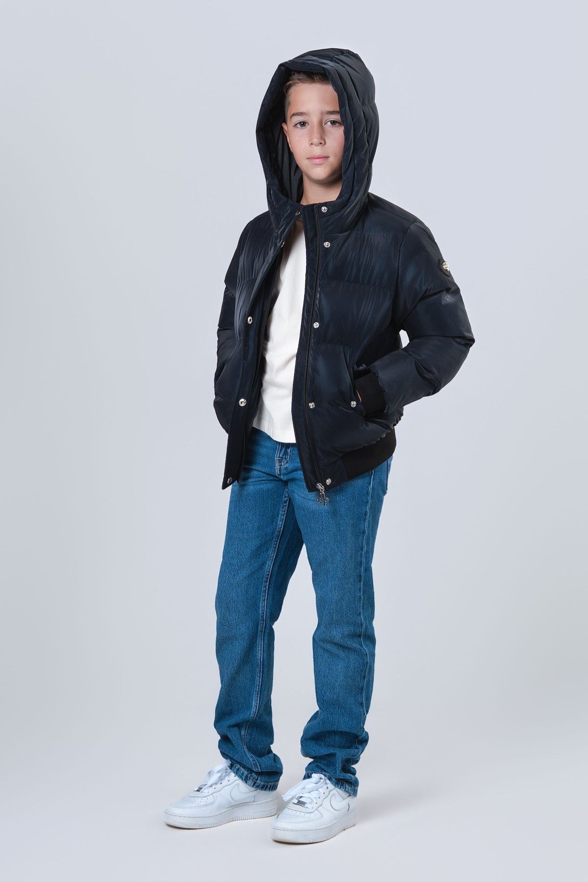 Kids' UNISEX Chickadee Coat - Blue Diamond