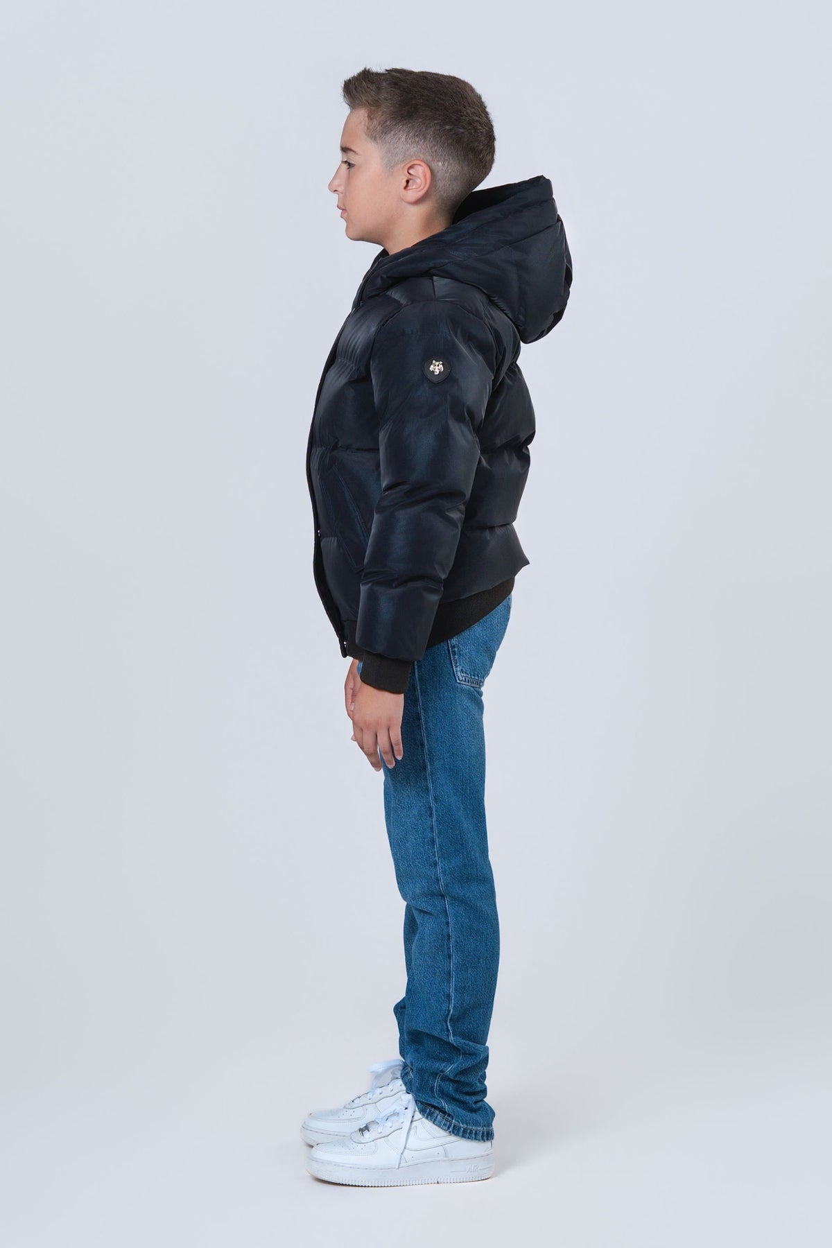 Kids' UNISEX Chickadee Coat - Blue Diamond