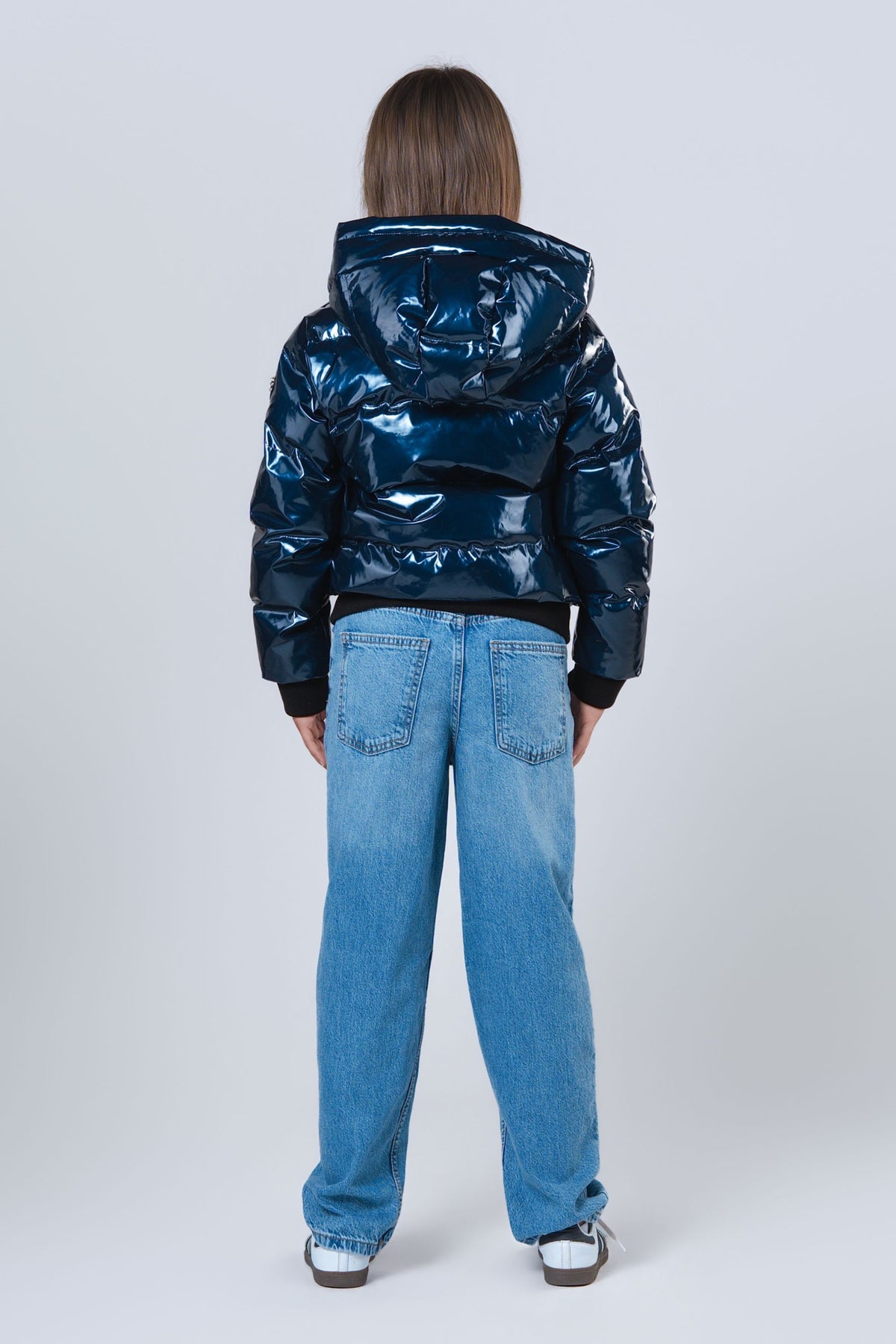 Kids' UNISEX Chickadee Coat - Glossy Navy