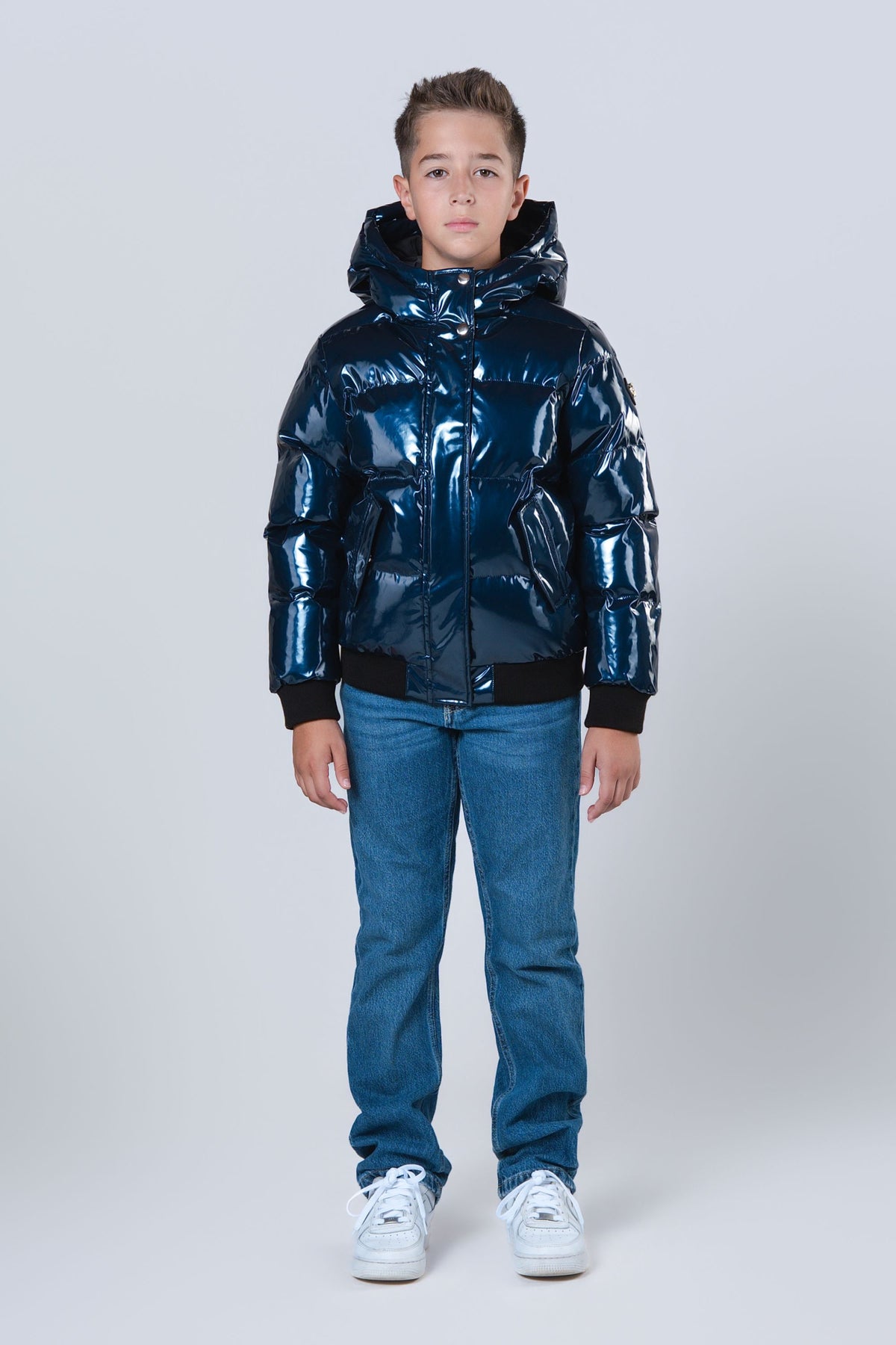 Kids' UNISEX Chickadee Coat - Glossy Navy