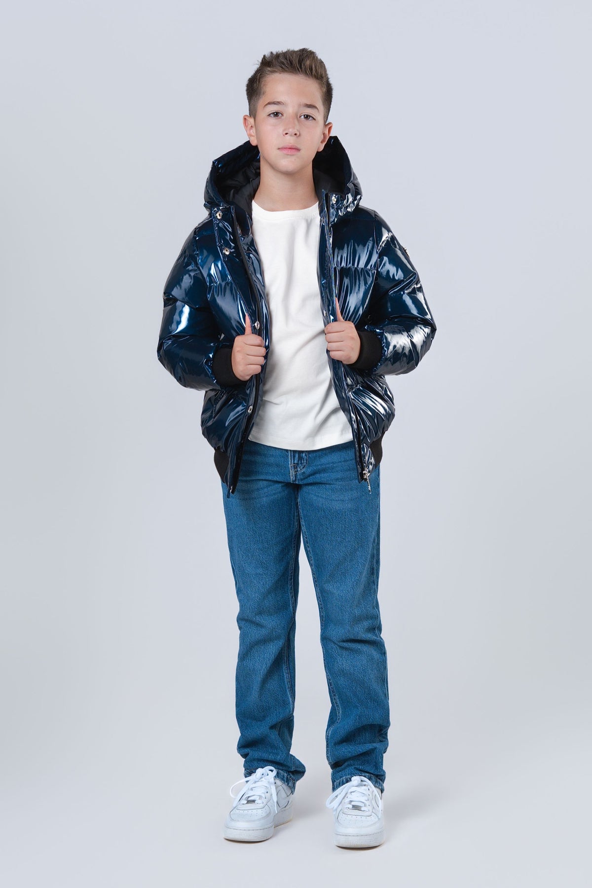 Kids' UNISEX Chickadee Coat - Glossy Navy