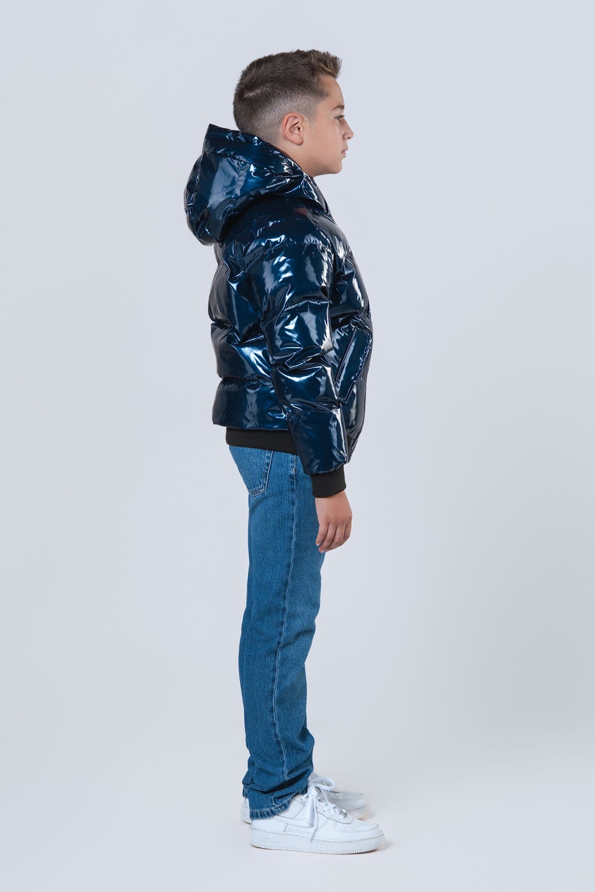 Kids' UNISEX Chickadee Coat - Glossy Navy
