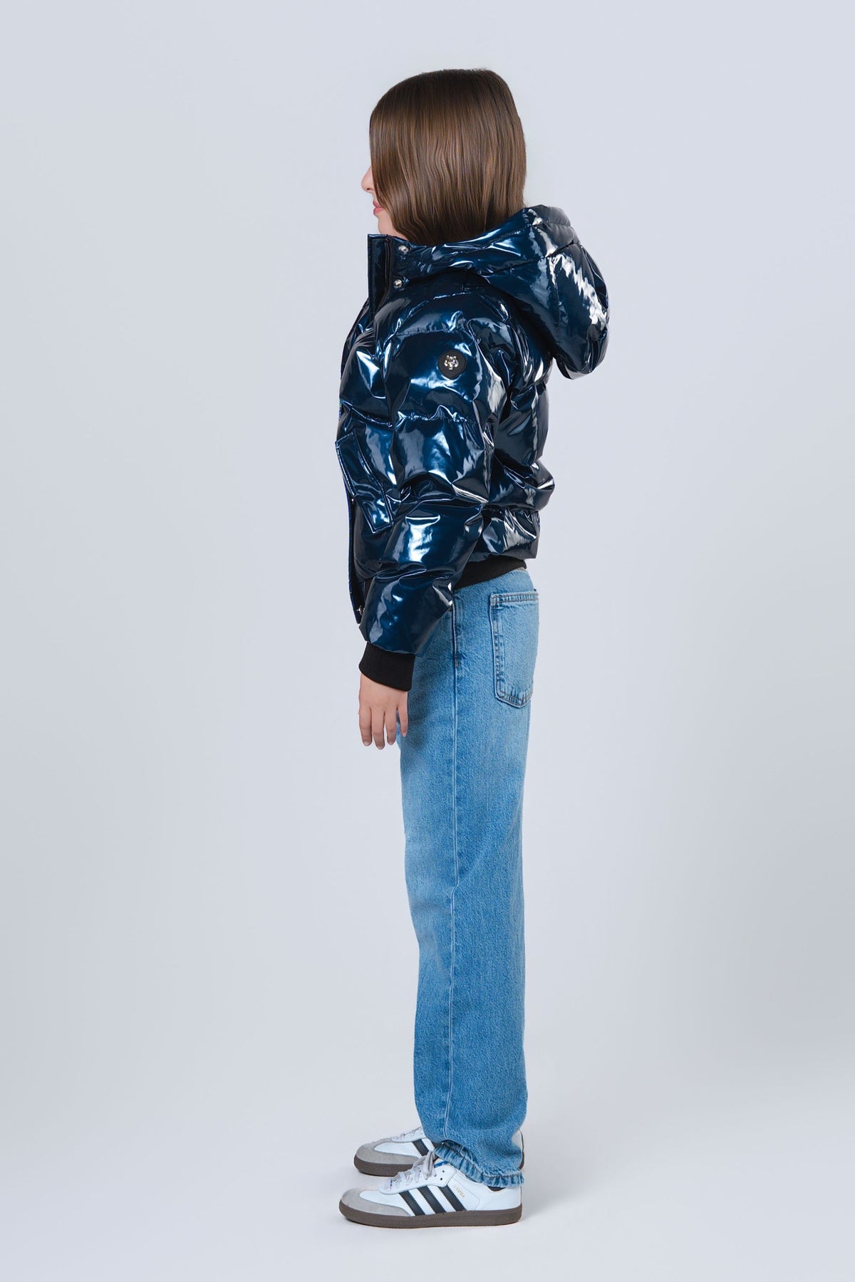 Kids' UNISEX Chickadee Coat - Glossy Navy