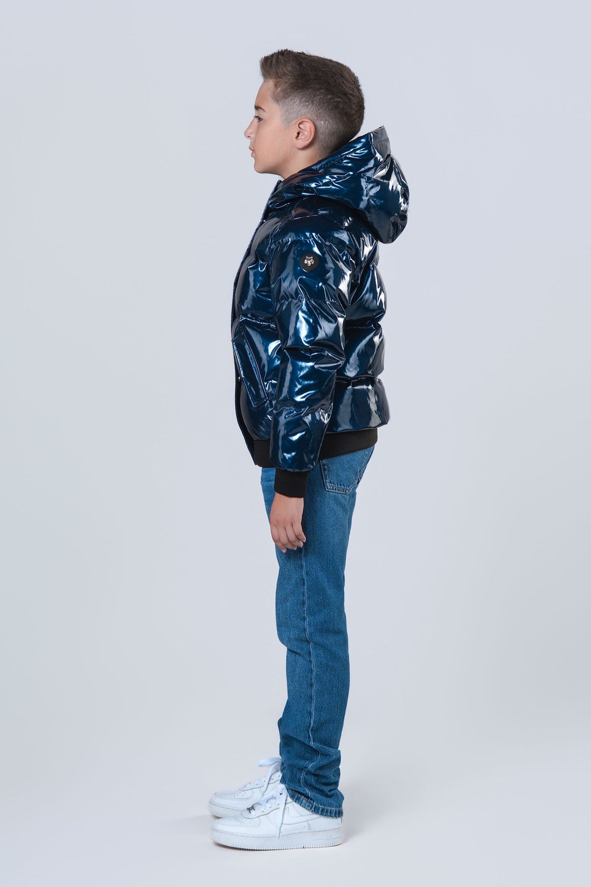 Kids' UNISEX Chickadee Coat - Glossy Navy
