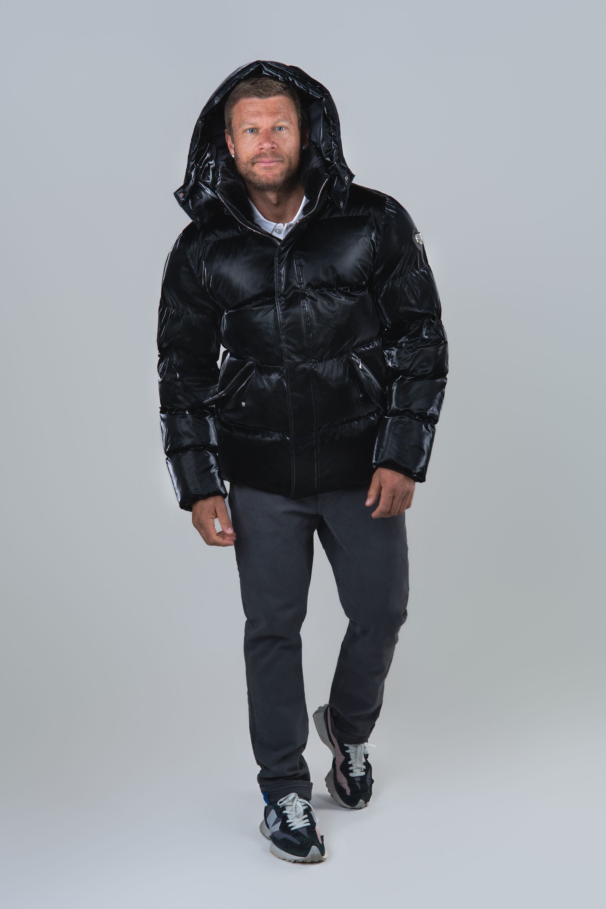 Men's Bumnester 3/4 Coat - All Wet Black