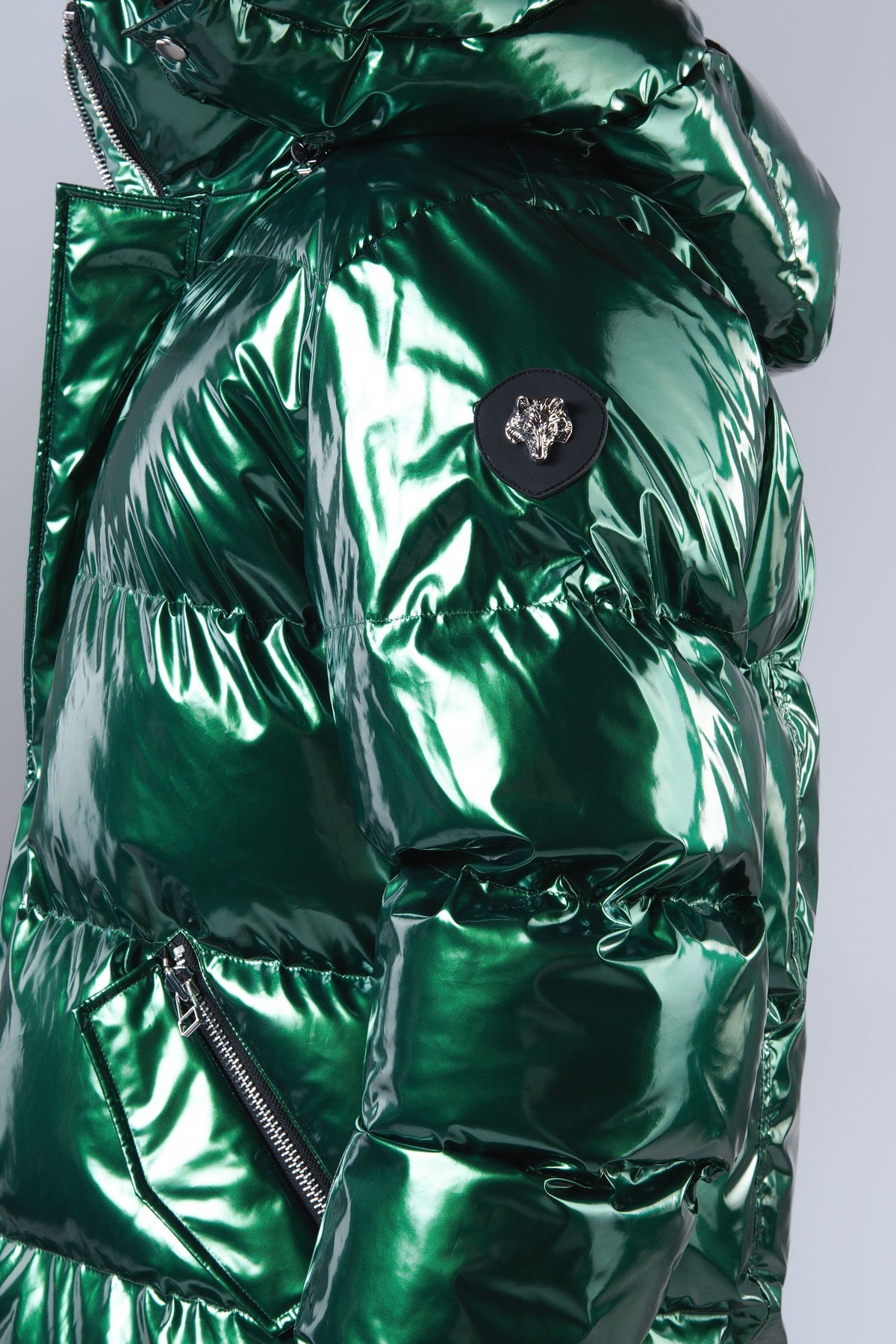 Men's Bumnester 3/4 Coat - Glossy Green
