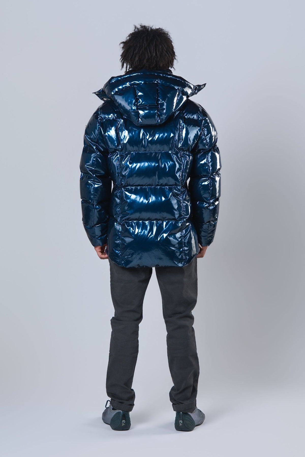 Men's Bumnester 3/4 Coat - Glossy Navy