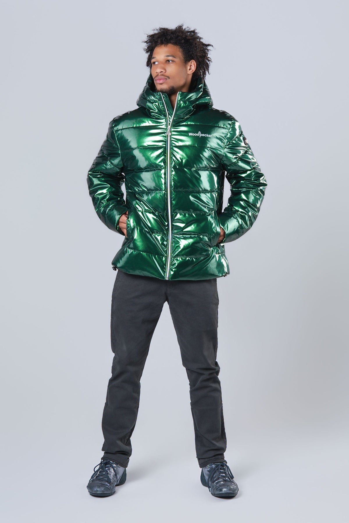 Men's Medium Weight Sparrow Coat - Glossy Green