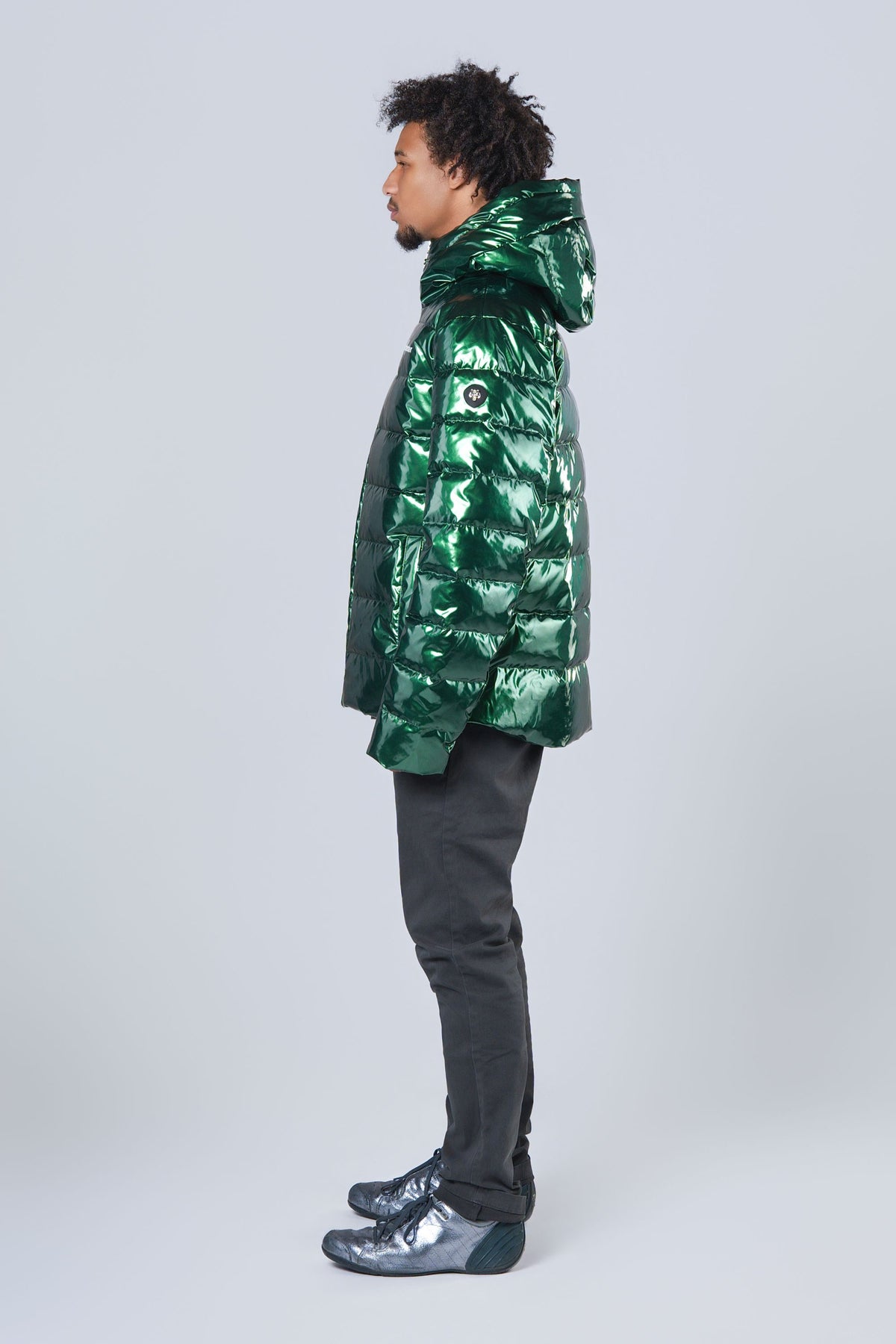 Men's Medium Weight Sparrow Coat - Glossy Green