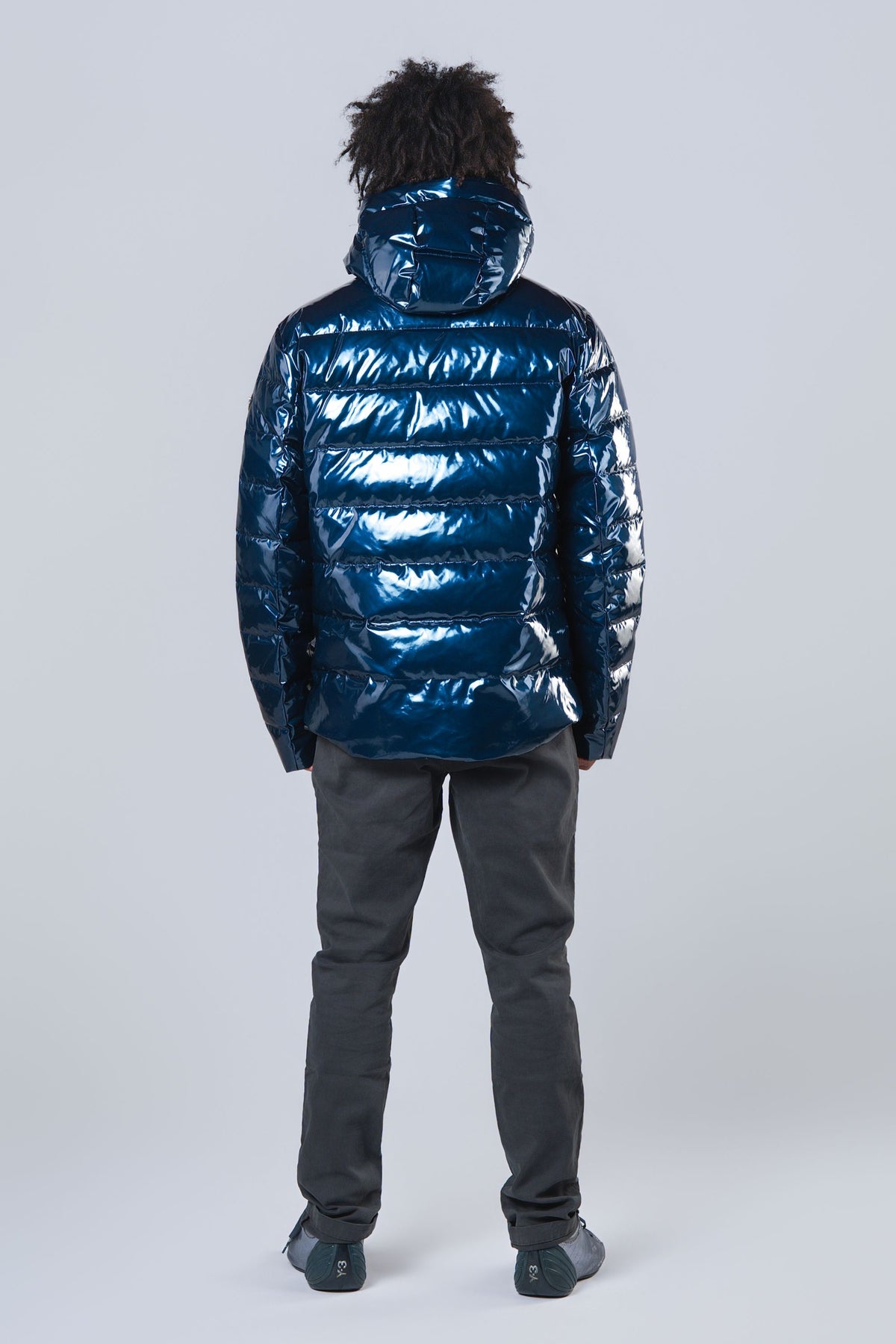 Men's Medium Weight Sparrow Coat - Glossy Navy