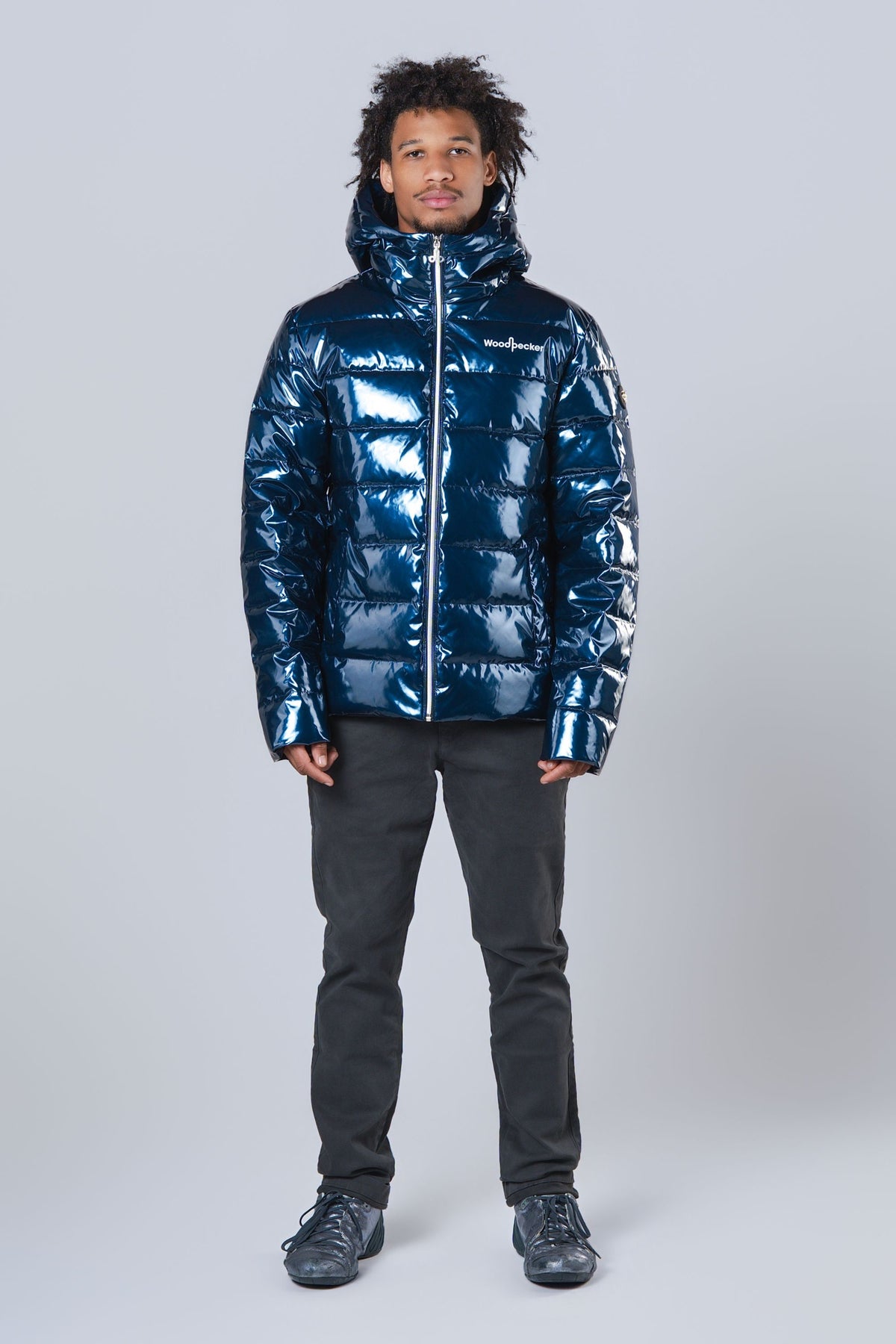 Men's Medium Weight Sparrow Coat - Glossy Navy