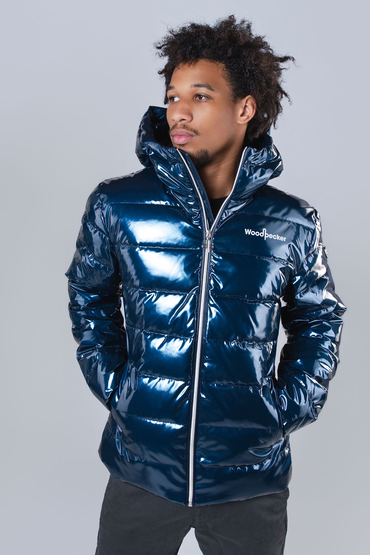 Men's Medium Weight Sparrow Coat - Glossy Navy