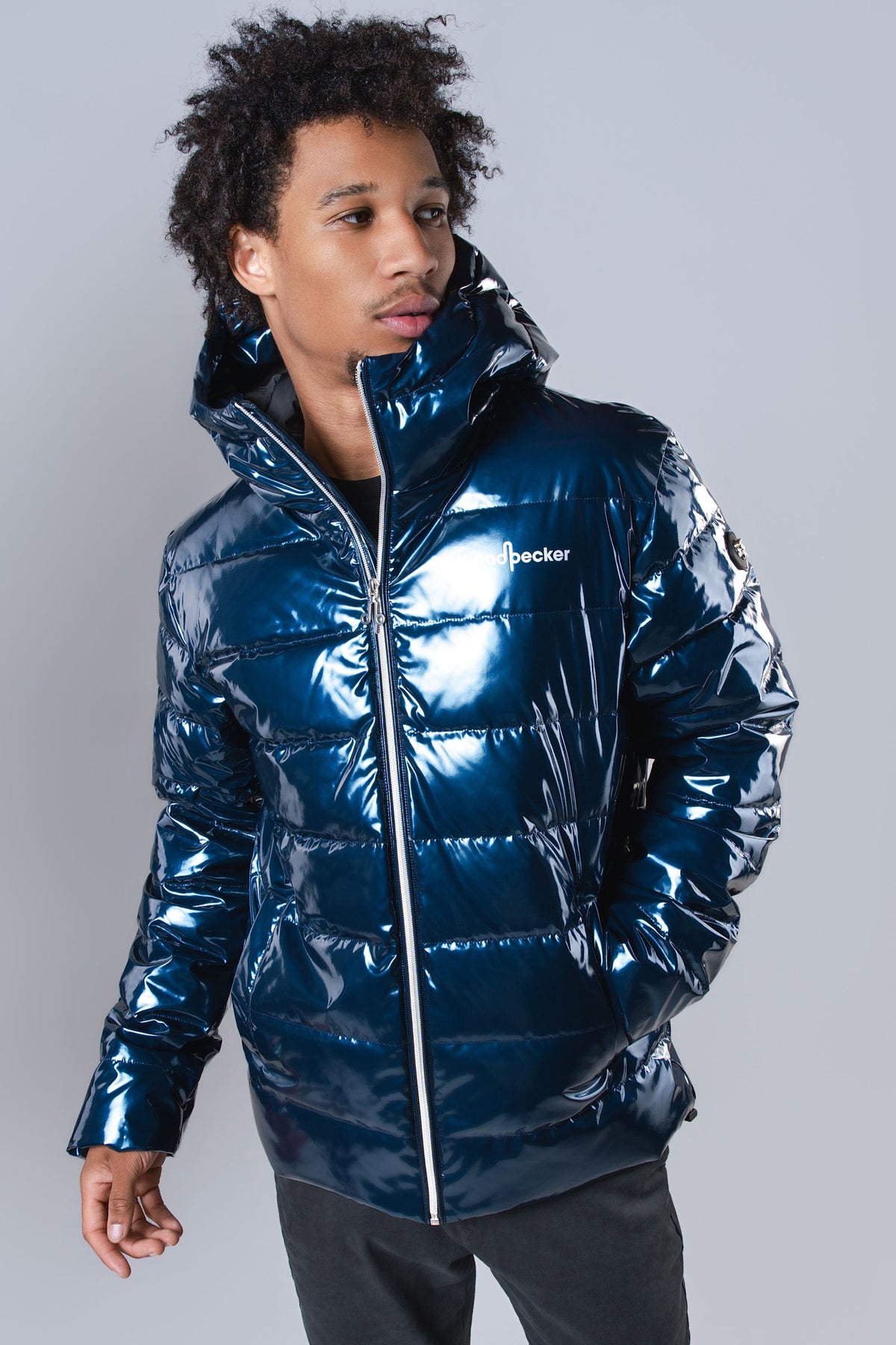 Men's Medium Weight Sparrow Coat - Glossy Navy