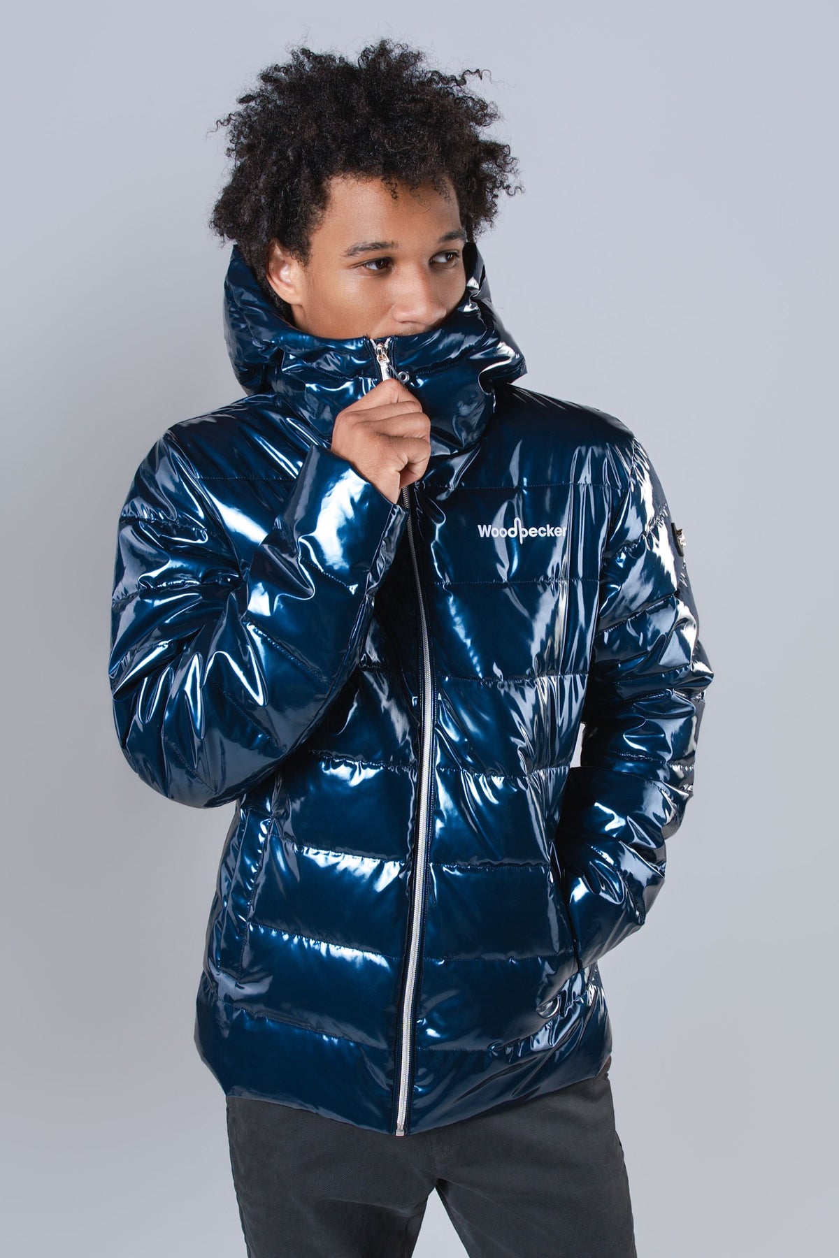 Men's Medium Weight Sparrow Coat - Glossy Navy