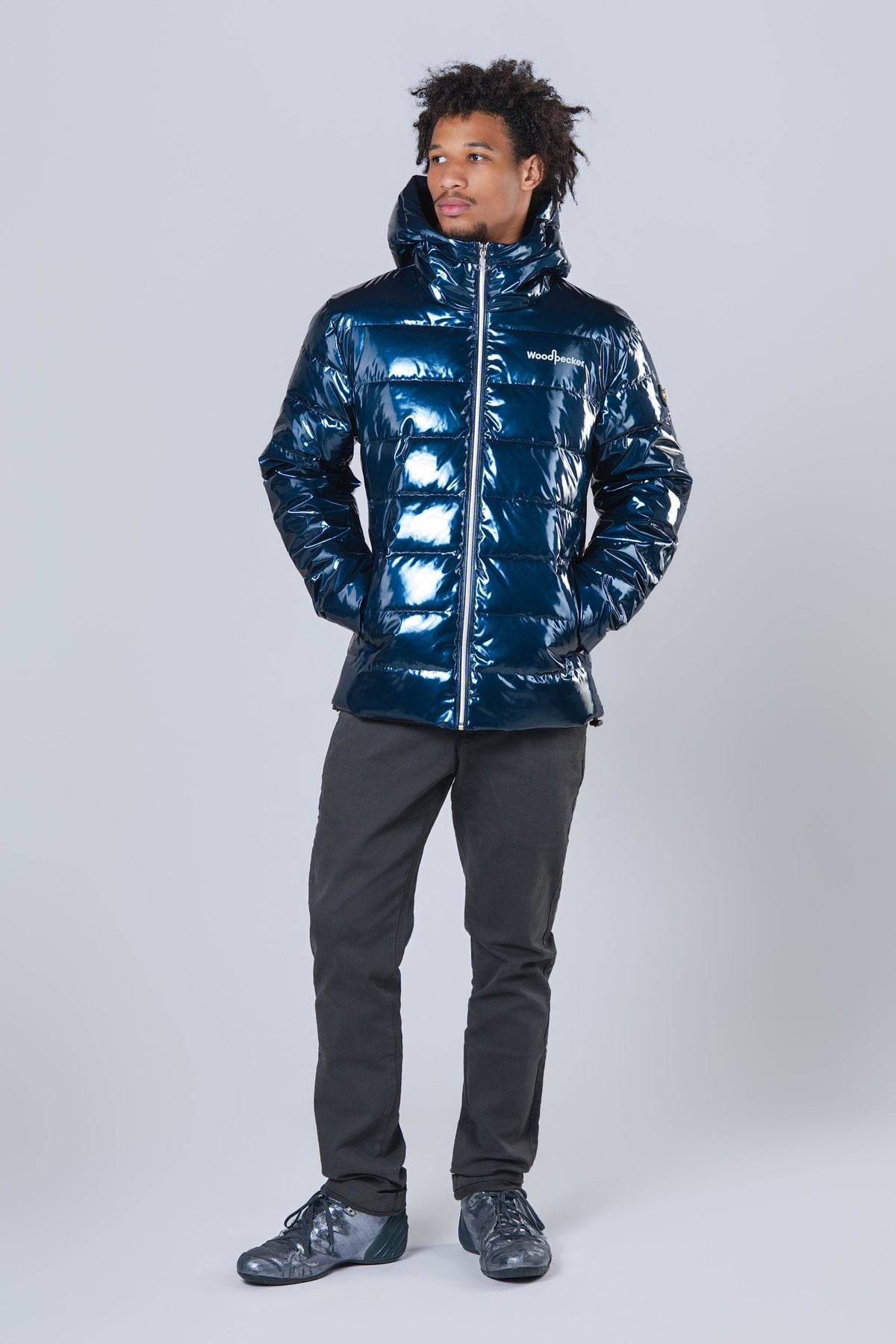 Men's Medium Weight Sparrow Coat - Glossy Navy