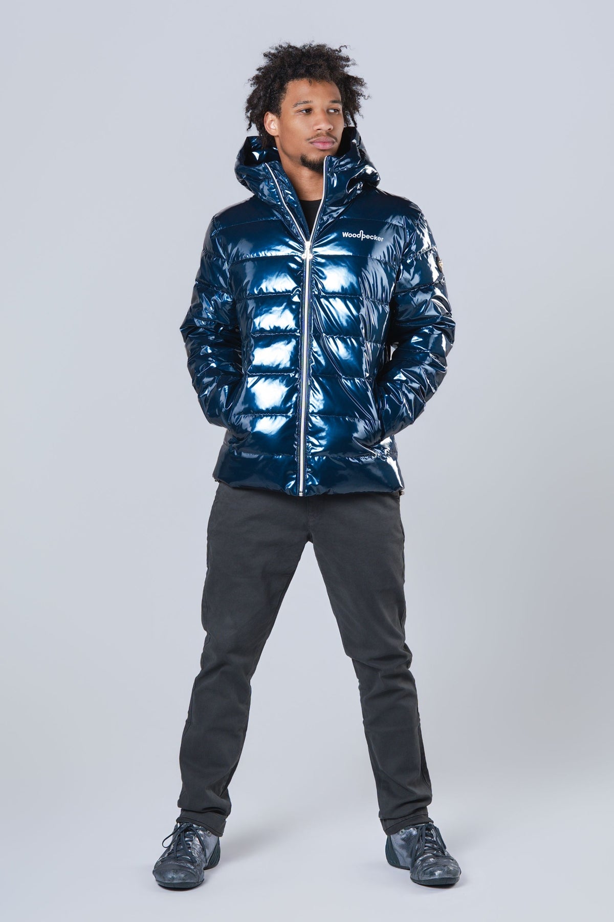 Men's Medium Weight Sparrow Coat - Glossy Navy