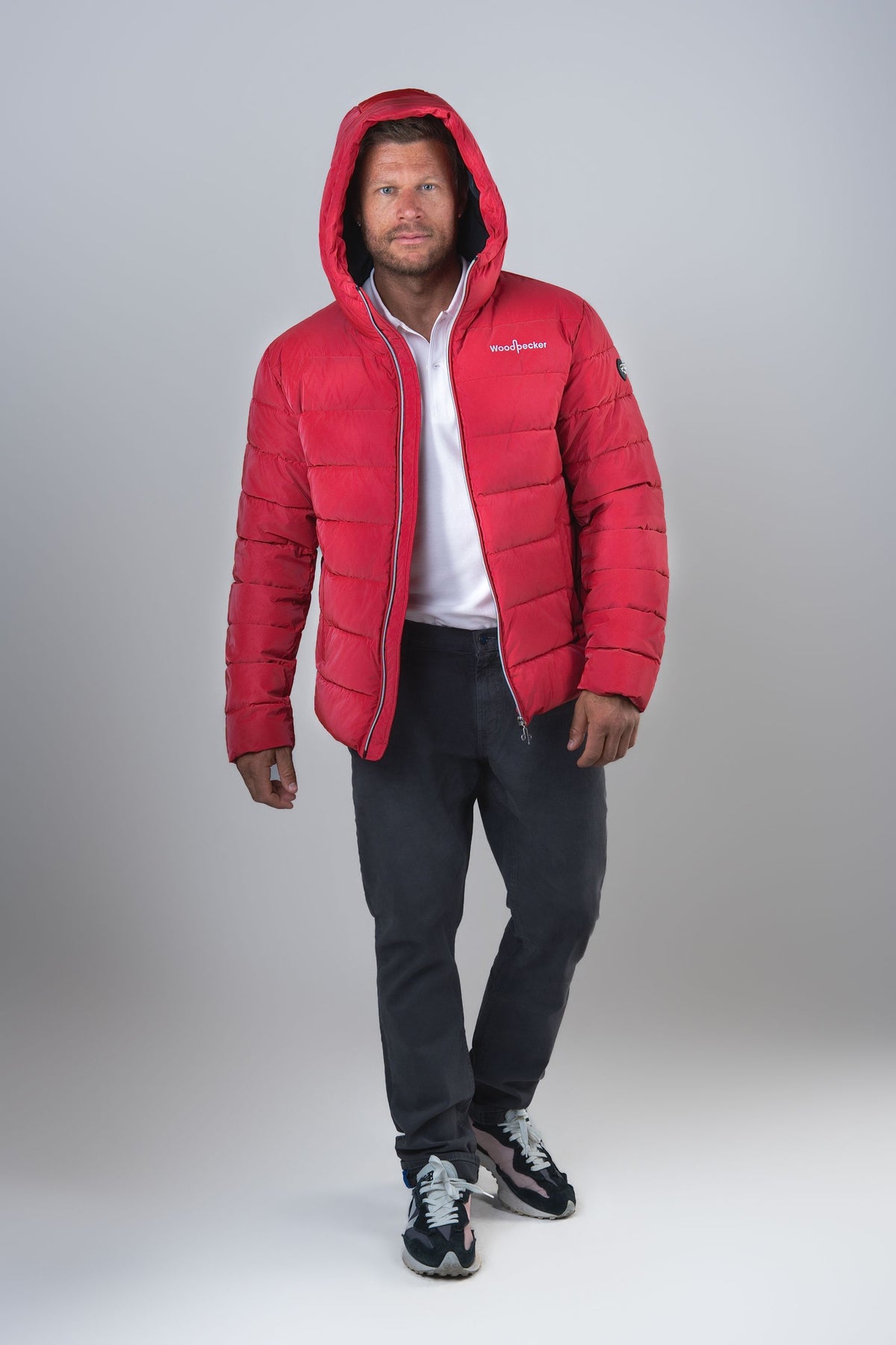 Men's Medium Weight Sparrow Coat - Red Diamond
