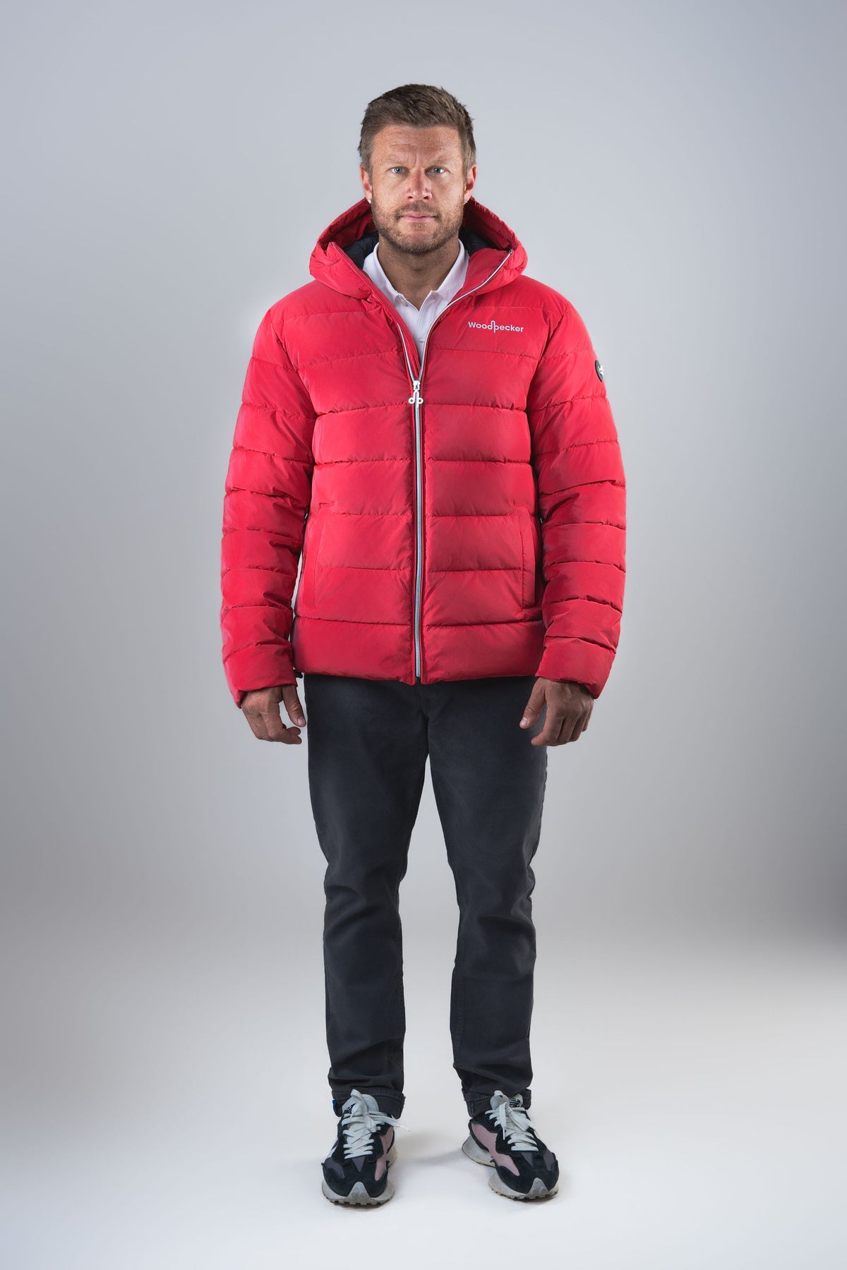 Men's Medium Weight Sparrow Coat - Red Diamond