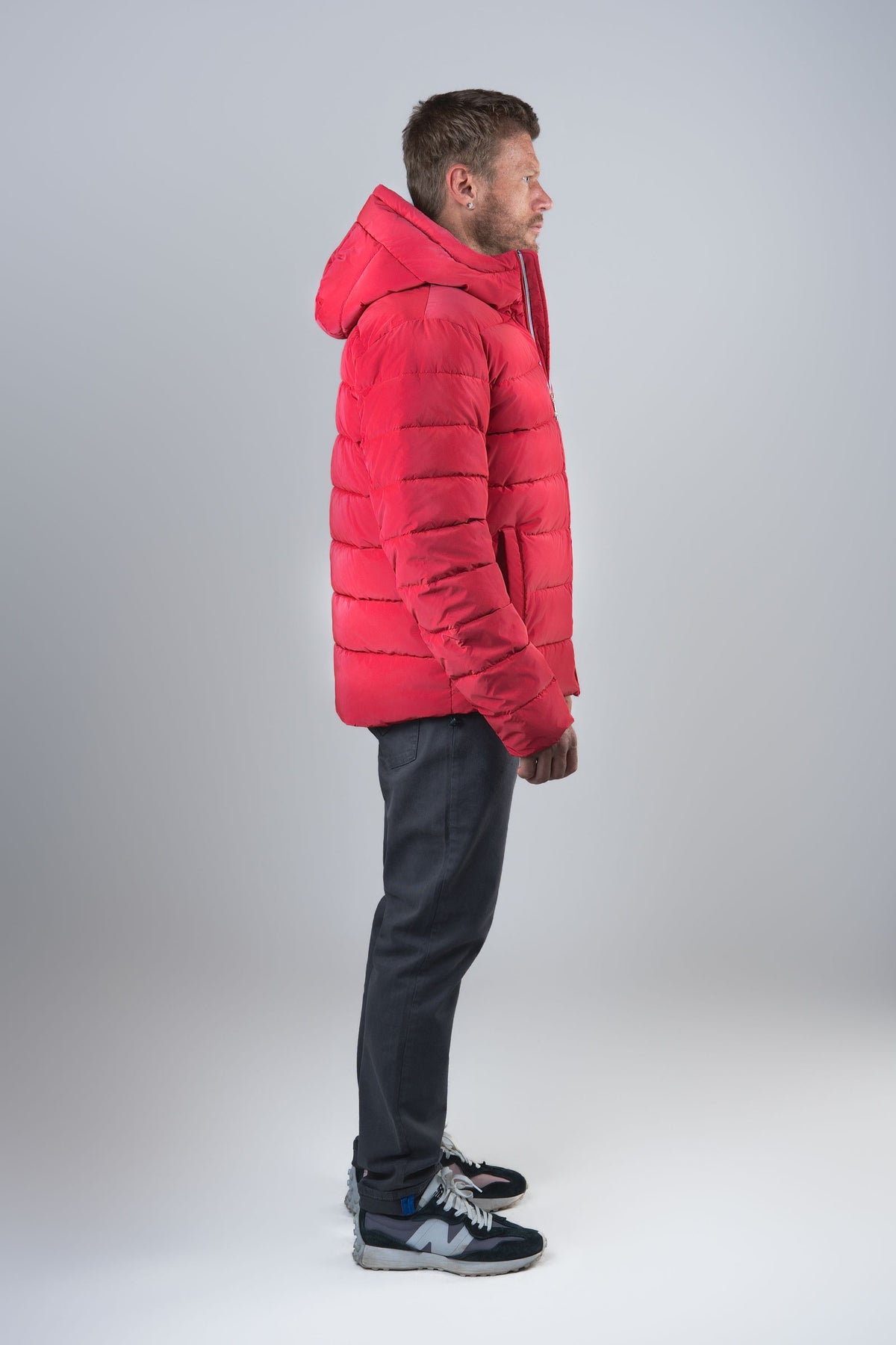Men's Medium Weight Sparrow Coat - Red Diamond