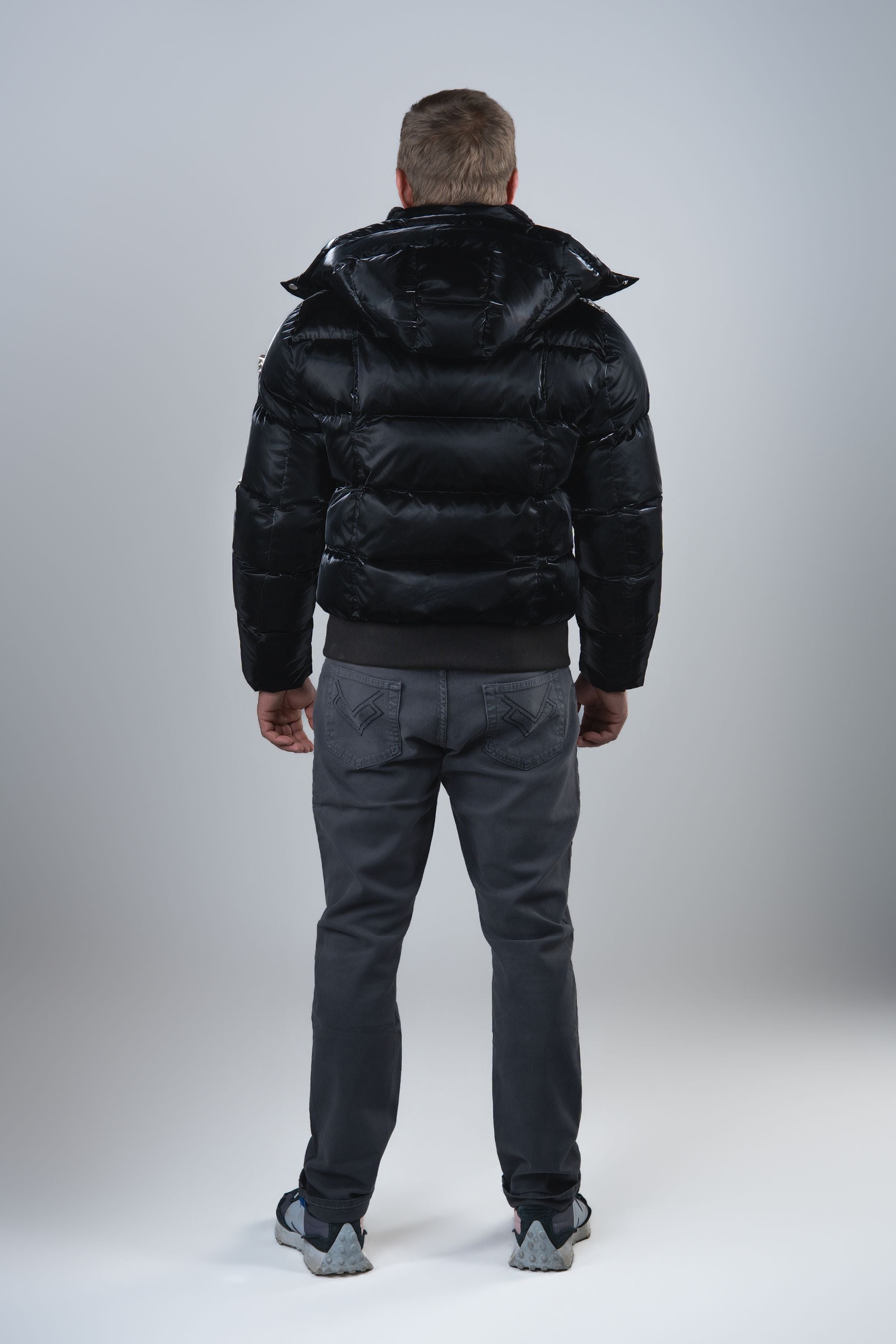Men's Woody Bomber Jacket - All Wet Black