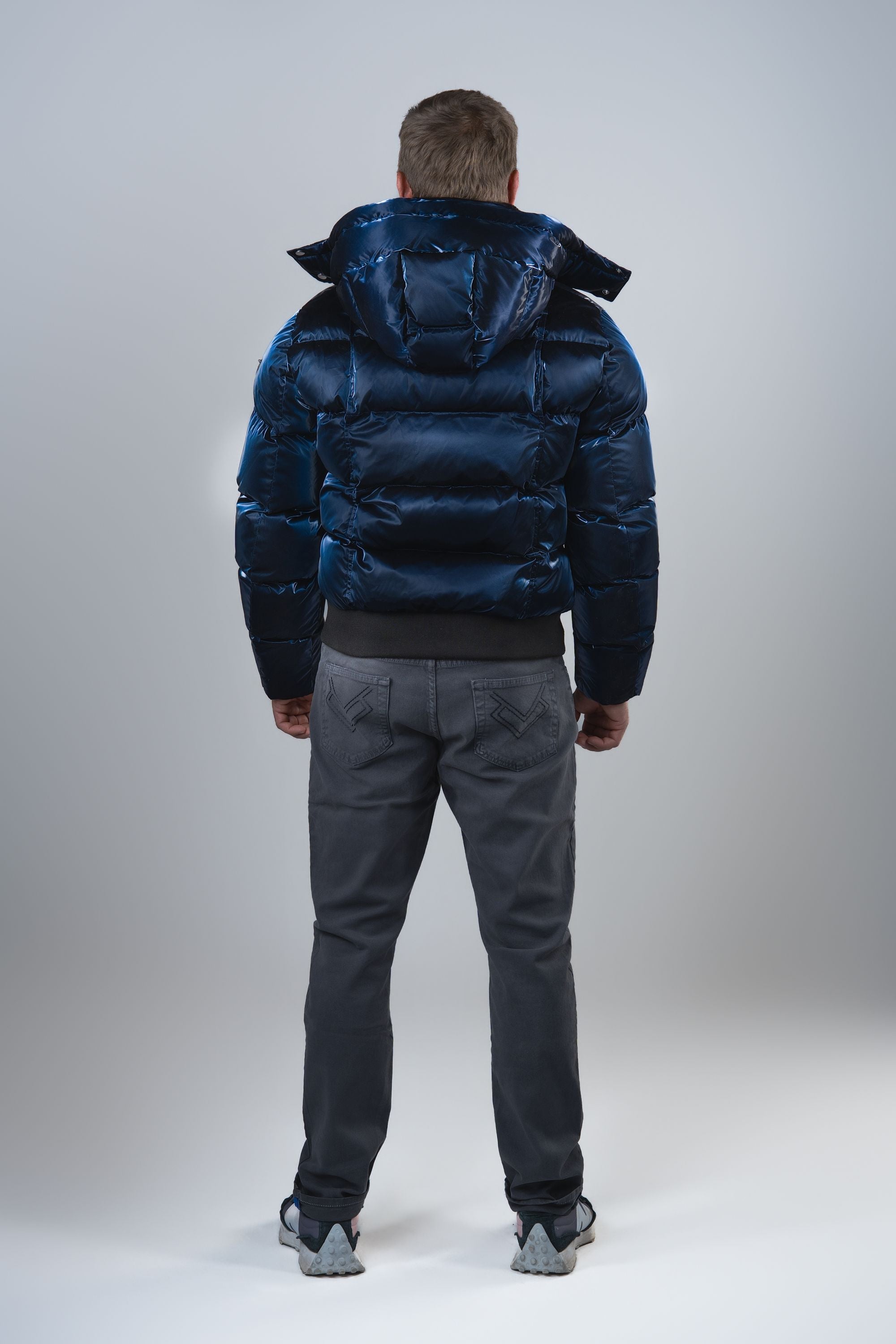 Men's Woody Bomber Jacket - All Wet Navy