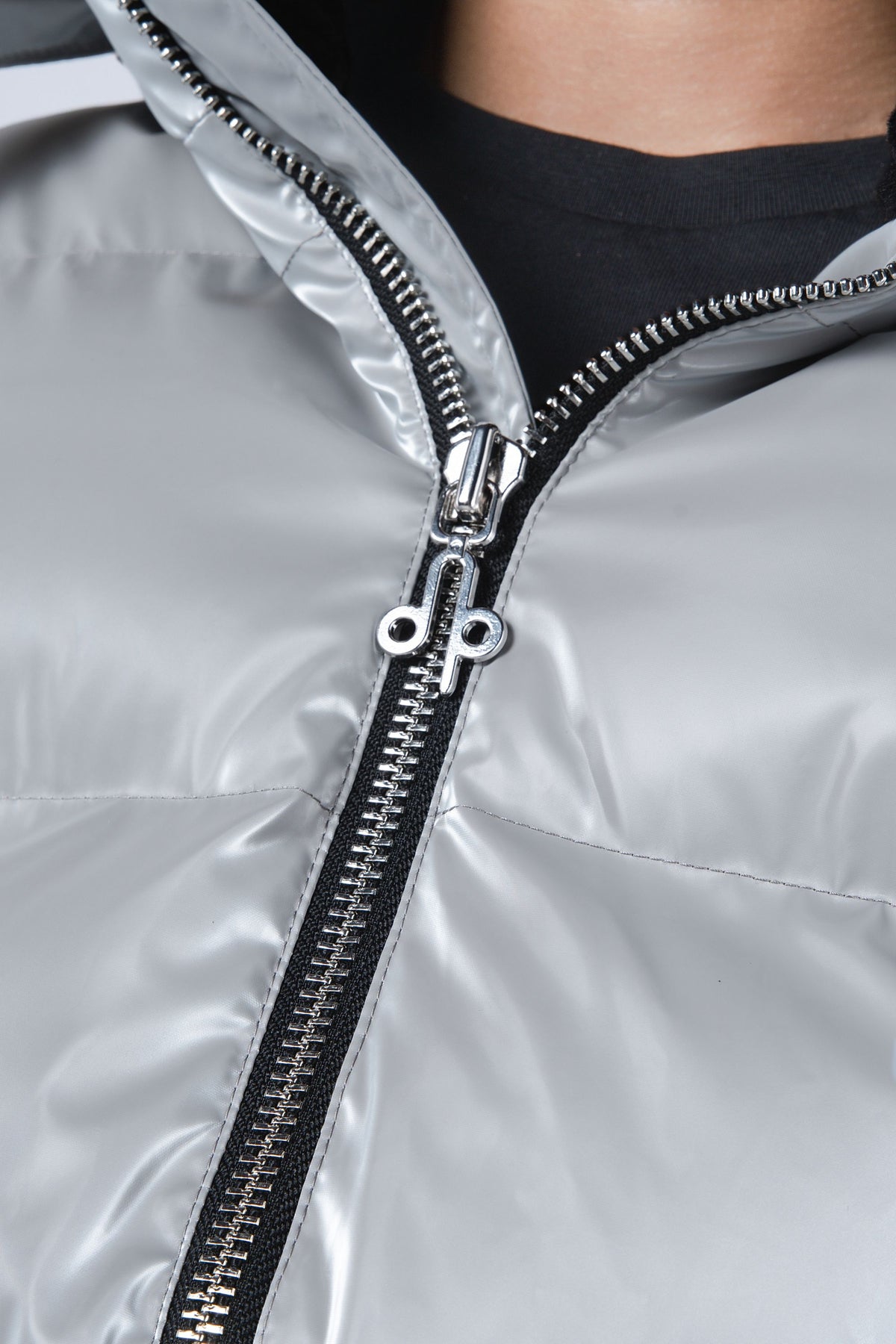 Men's Woody Bomber Jacket - Glossy Grey
