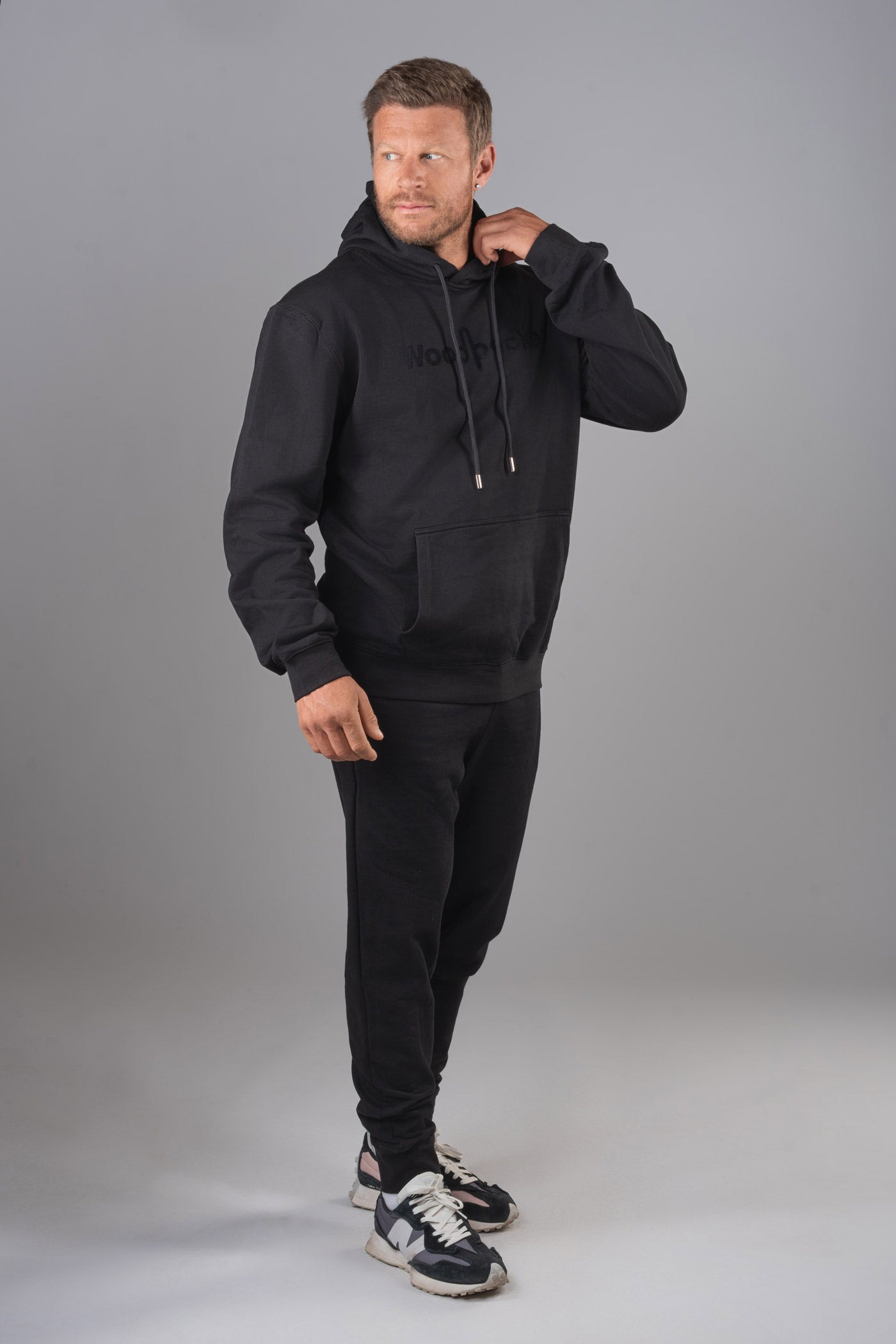 Unisex Cotton Sweatsuit - Black