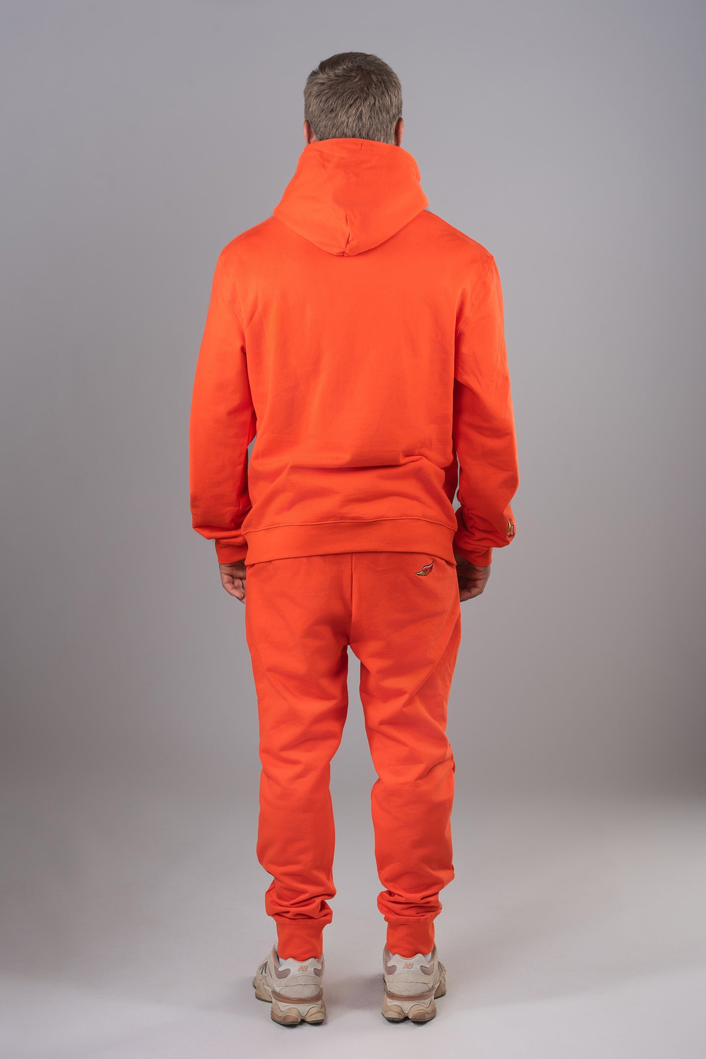 Unisex Cotton Sweatsuit - Blood Orange