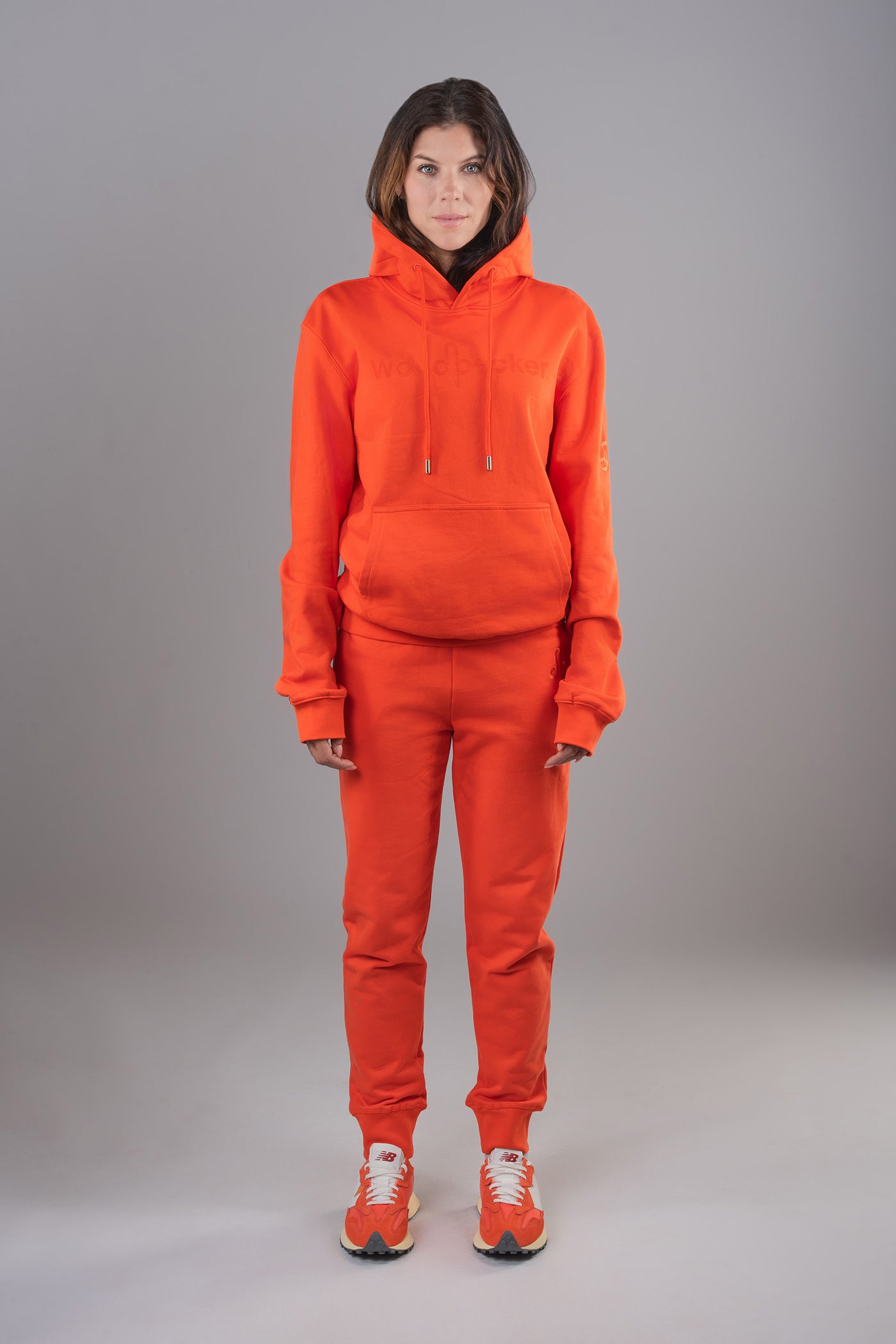 Unisex Cotton Sweatsuit - Blood Orange