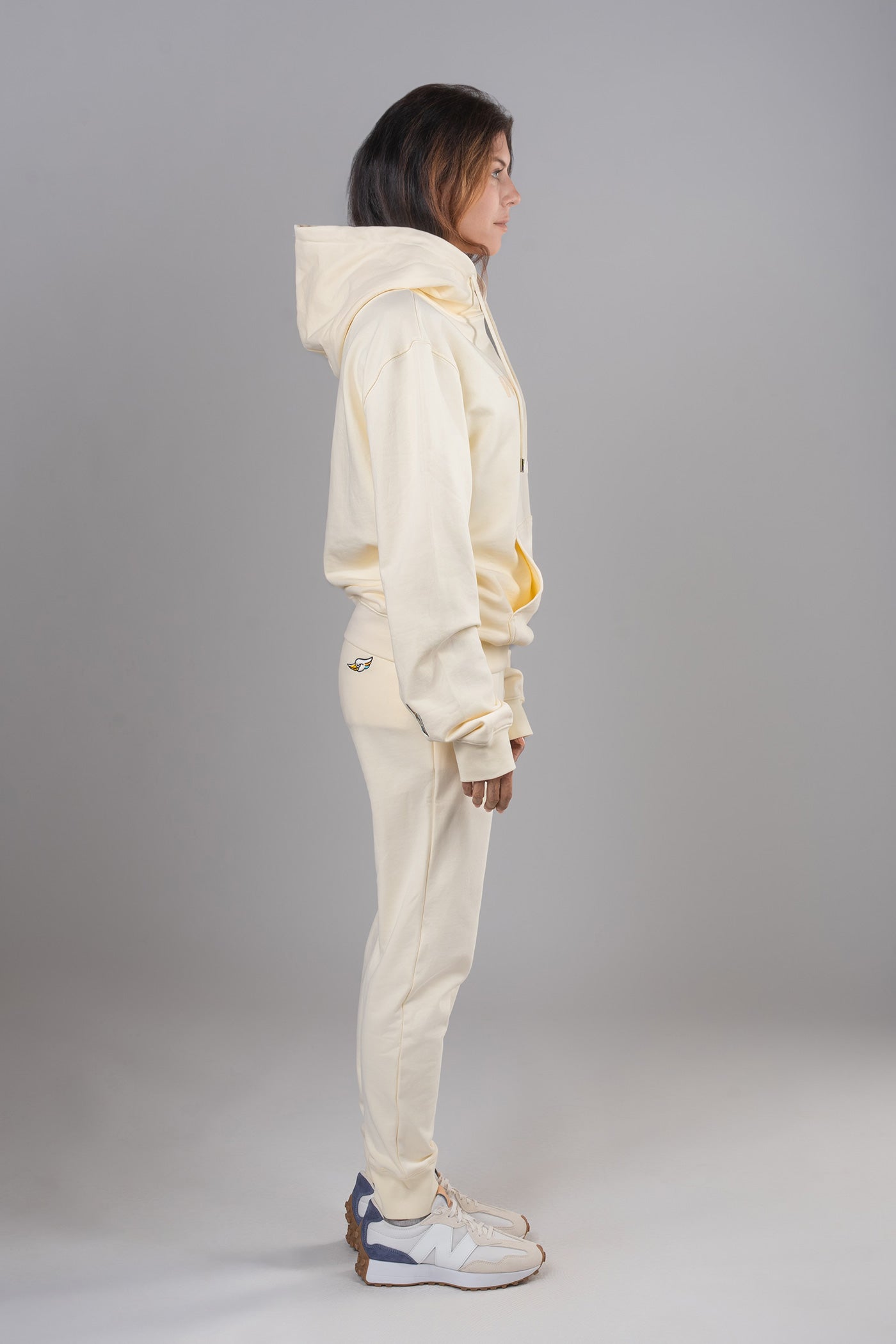 Unisex Cotton Sweatsuit - Cream