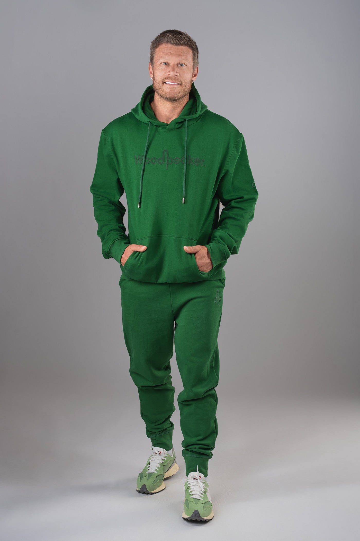 Unisex Cotton Sweatsuit - Electric Green