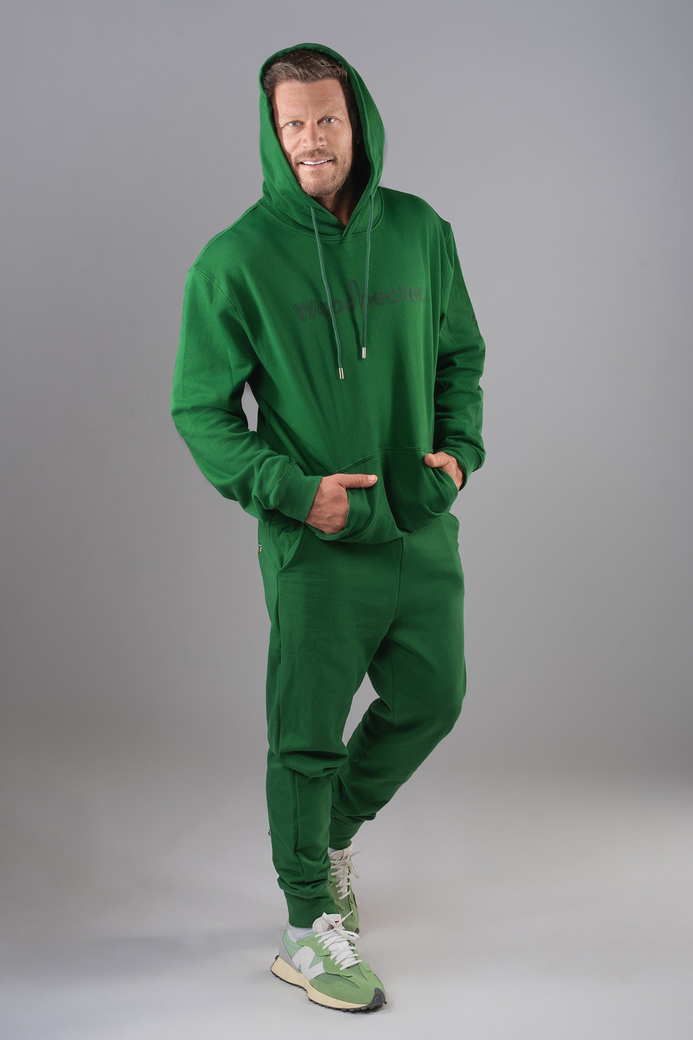 Unisex Cotton Sweatsuit - Electric Green