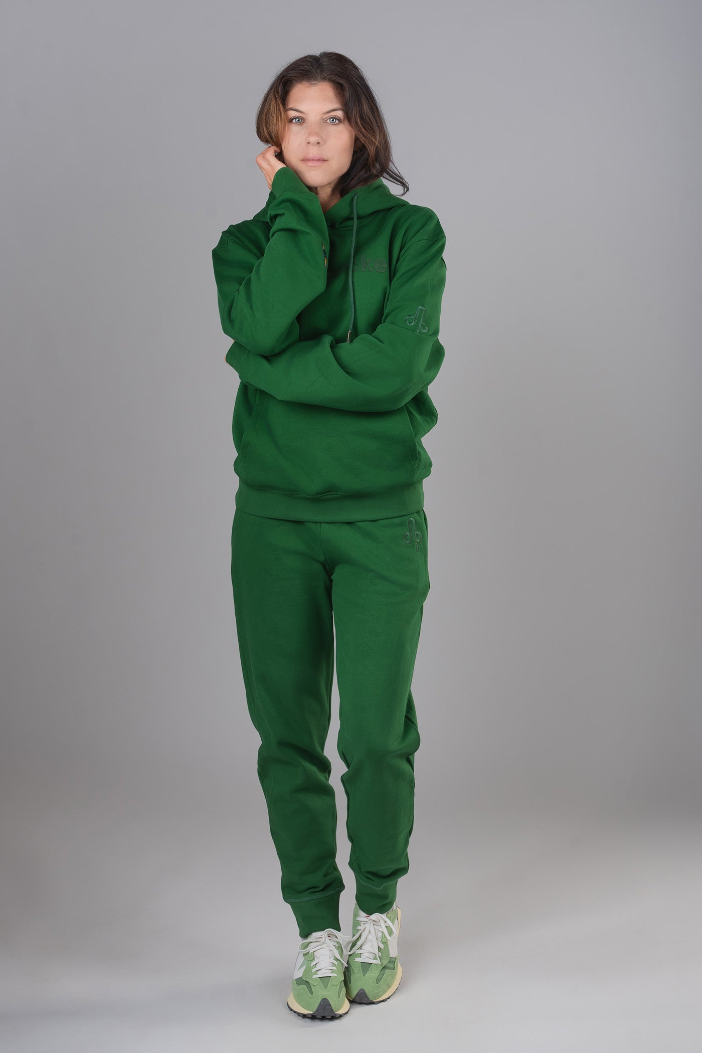 Unisex Cotton Sweatsuit - Electric Green