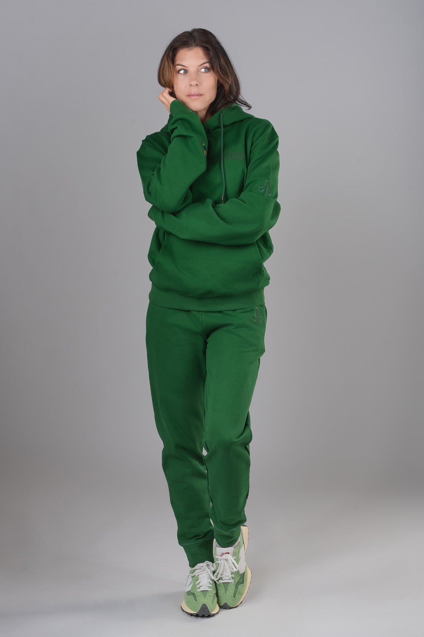 Unisex Cotton Sweatsuit - Electric Green